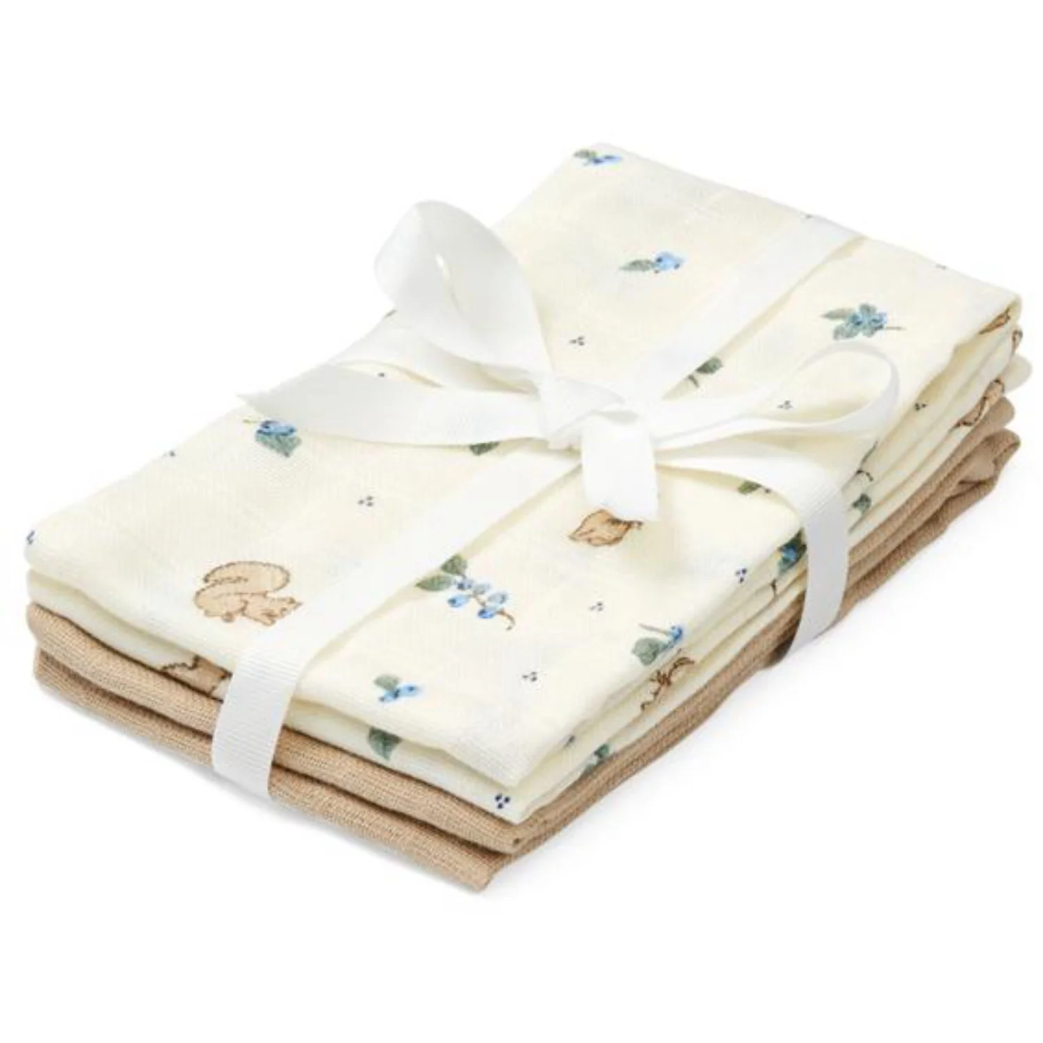 Cam Cam Copenhagen Blueberries Wash Cloths 4-pak