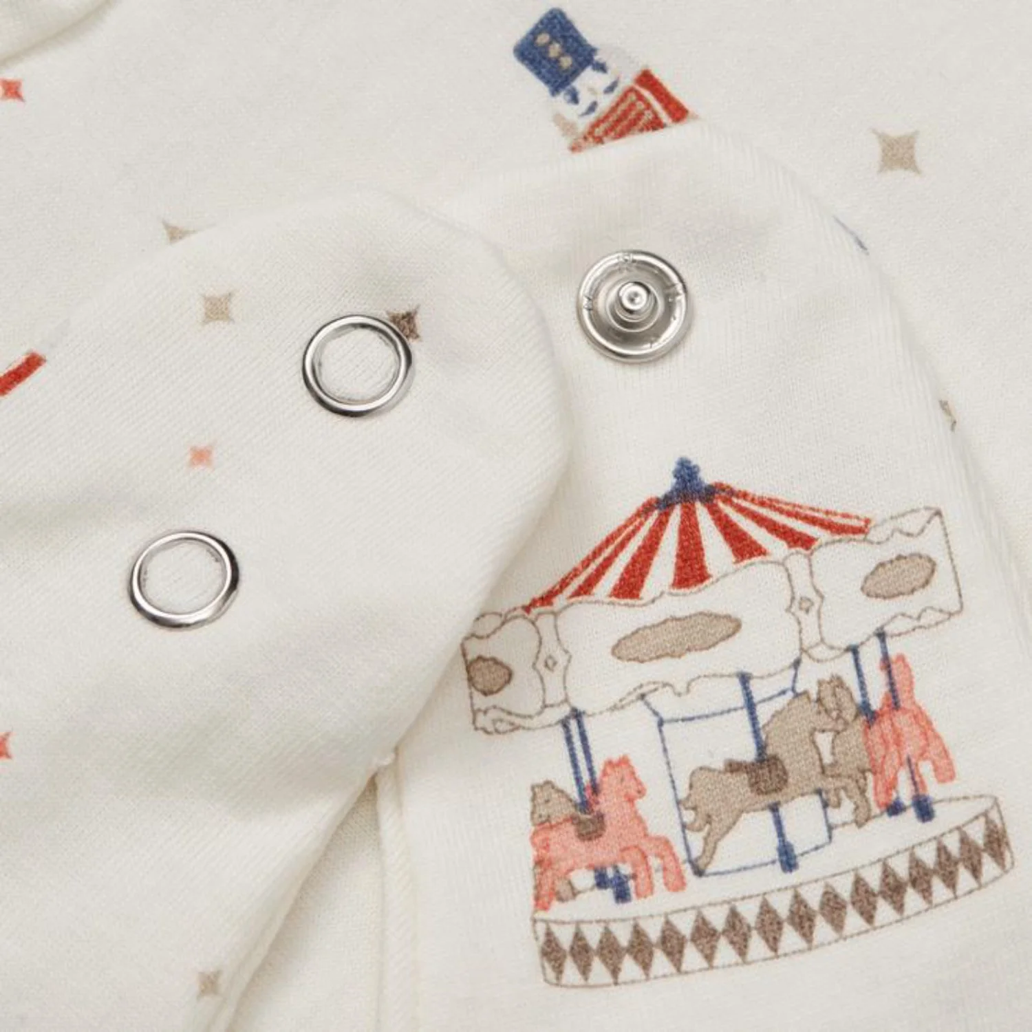 Cam Cam Copenhagen Carousel Bandana Bib 2-pack - Image 4