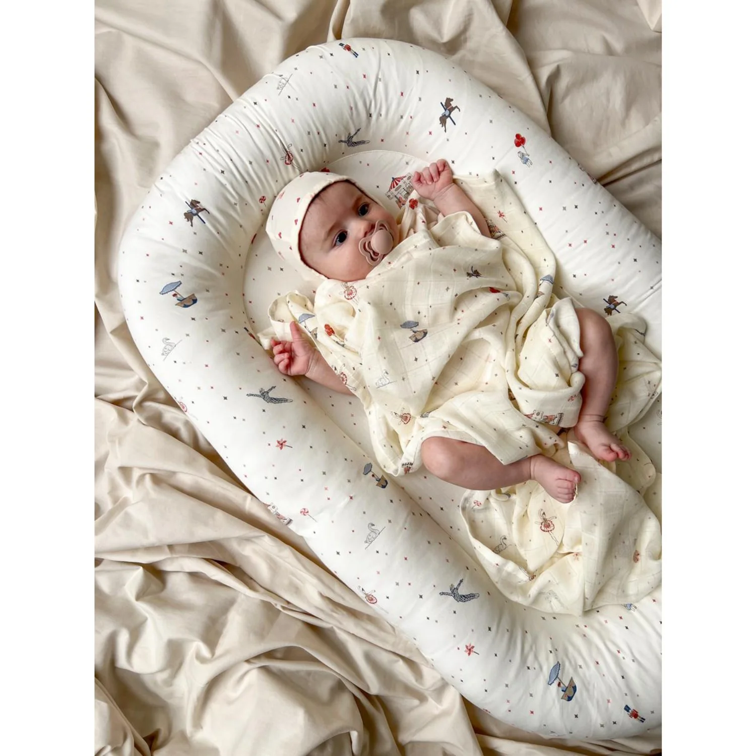 Cam Cam Copenhagen Carousel Swaddle - Image 4