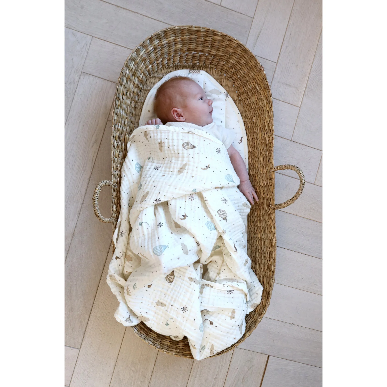 Cam Cam Copenhagen Dreamland Muslin Baby Blanket - Image 6
