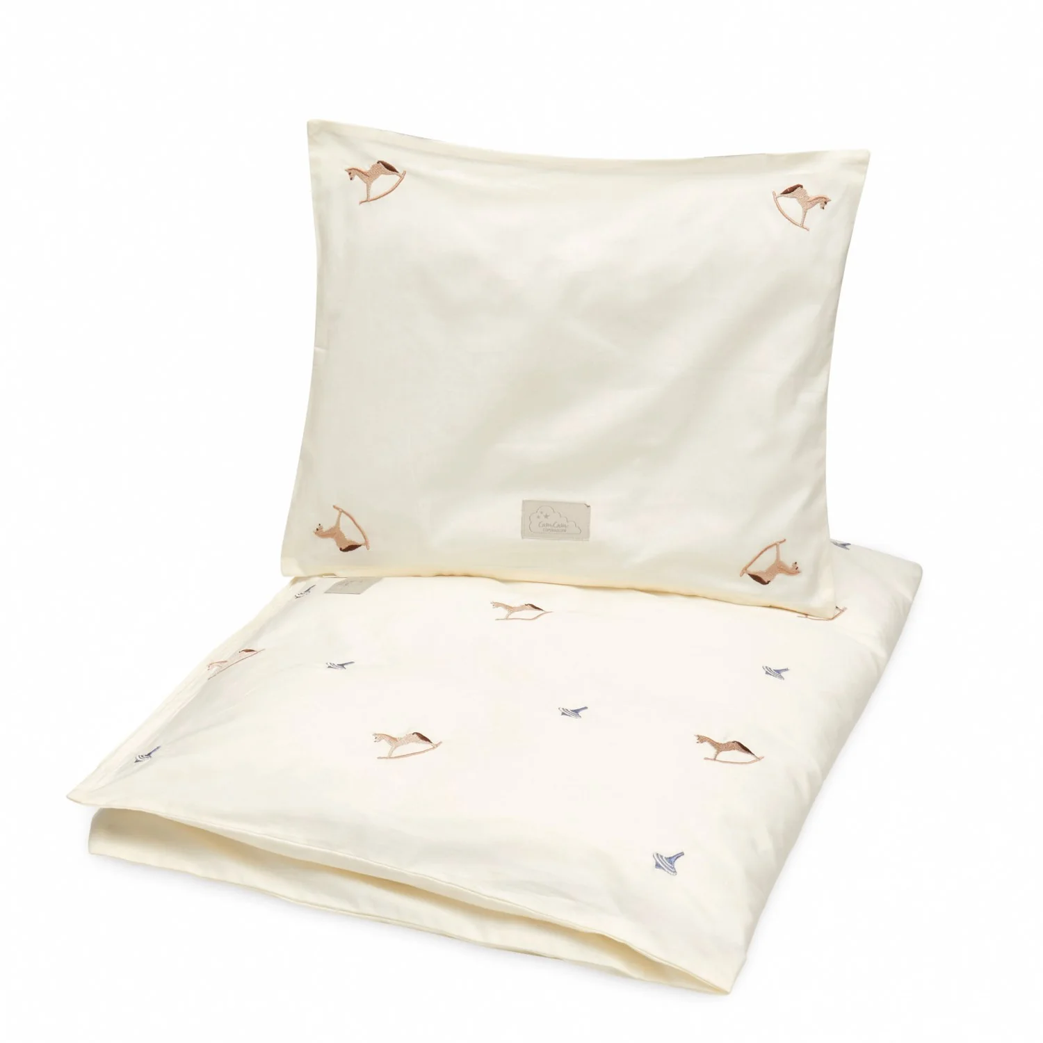 Cam Cam Copenhagen Vintage Toys Embroidered Baby Bedding Set