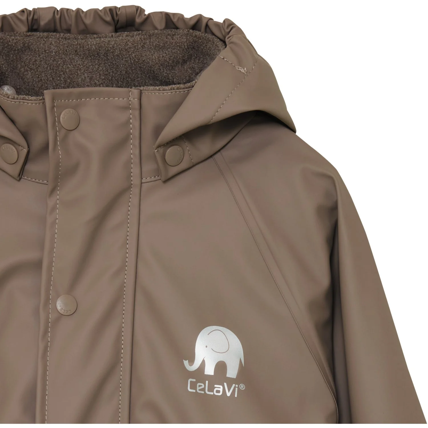 CeLaVi Fungi Basic Rainwear Set -Solid Pu - Image 2
