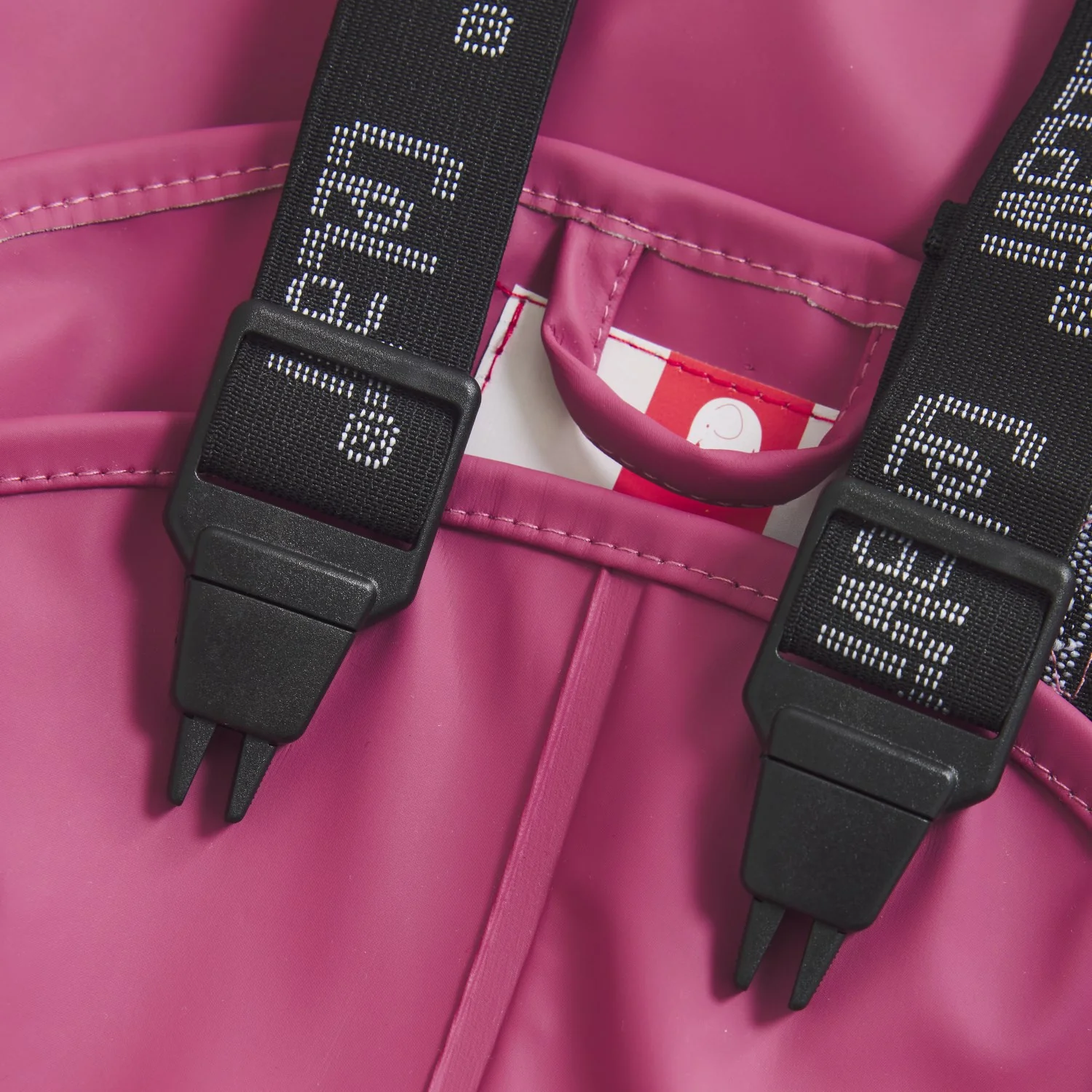 CeLaVi Rose Wine Basic Rainwear Set -Solid Pu - Image 3