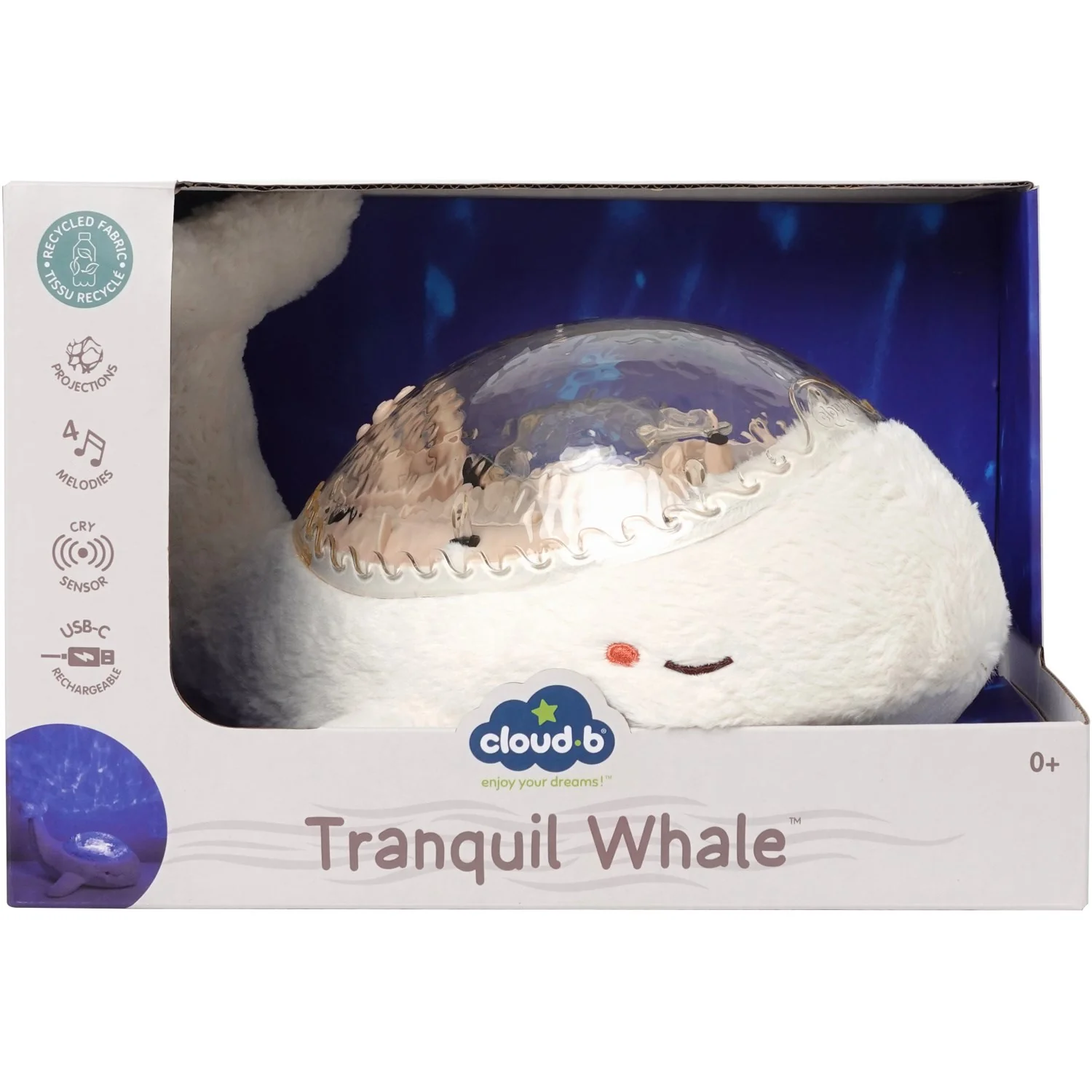 Cloud B Hvid Tranquil Whale - Rechargeable - Image 6
