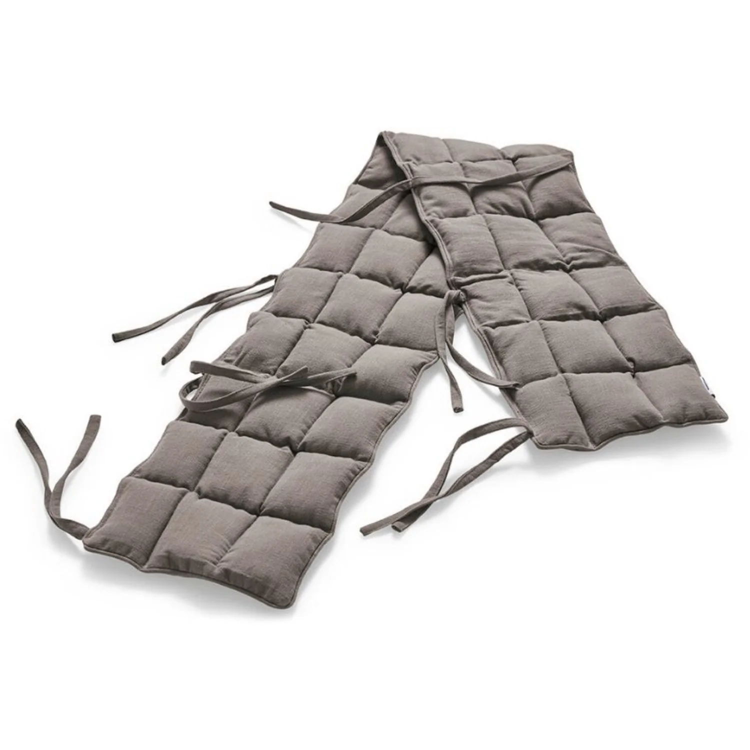 Cocoon Dusted Brown Kapok Bed Bumper For Maxi/Boxspring - Image 2