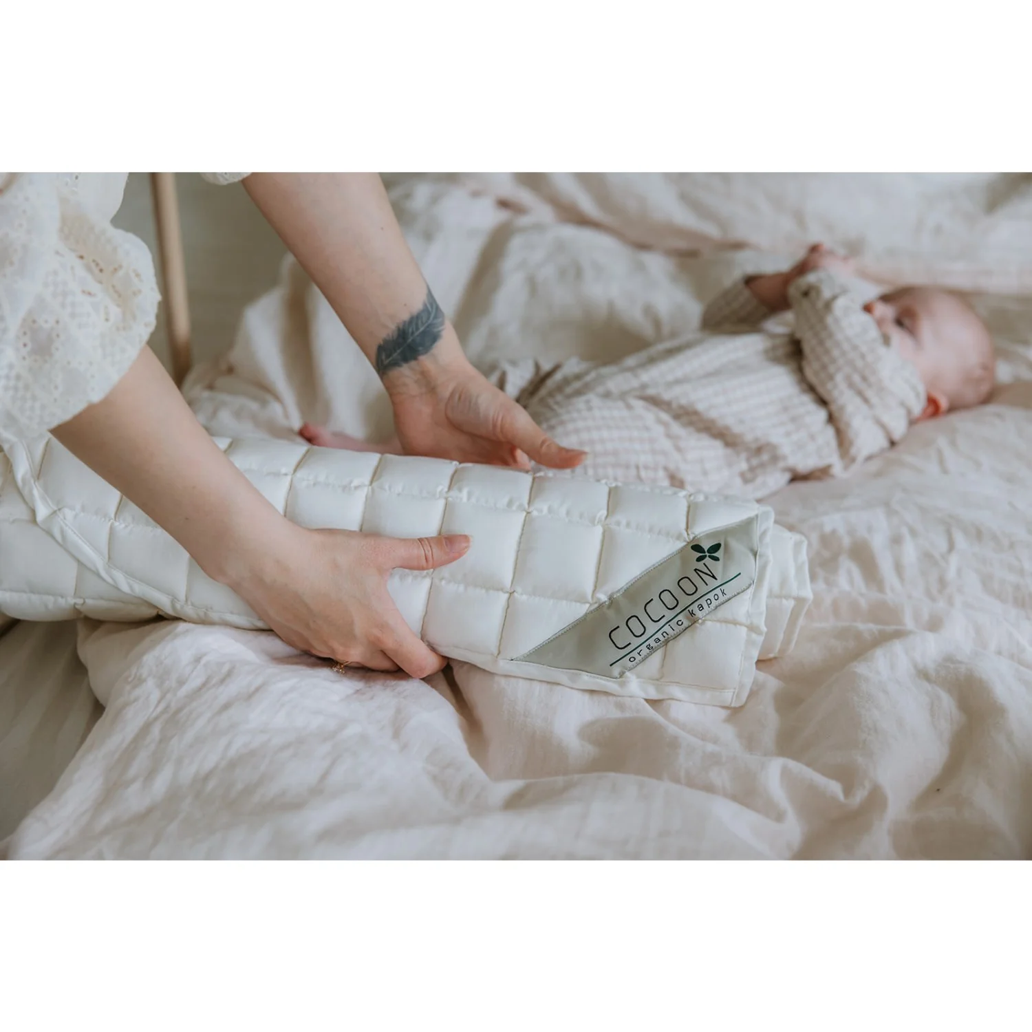 Cocoon Kapok Mattress Pad Maxi/Boxspring - Image 2