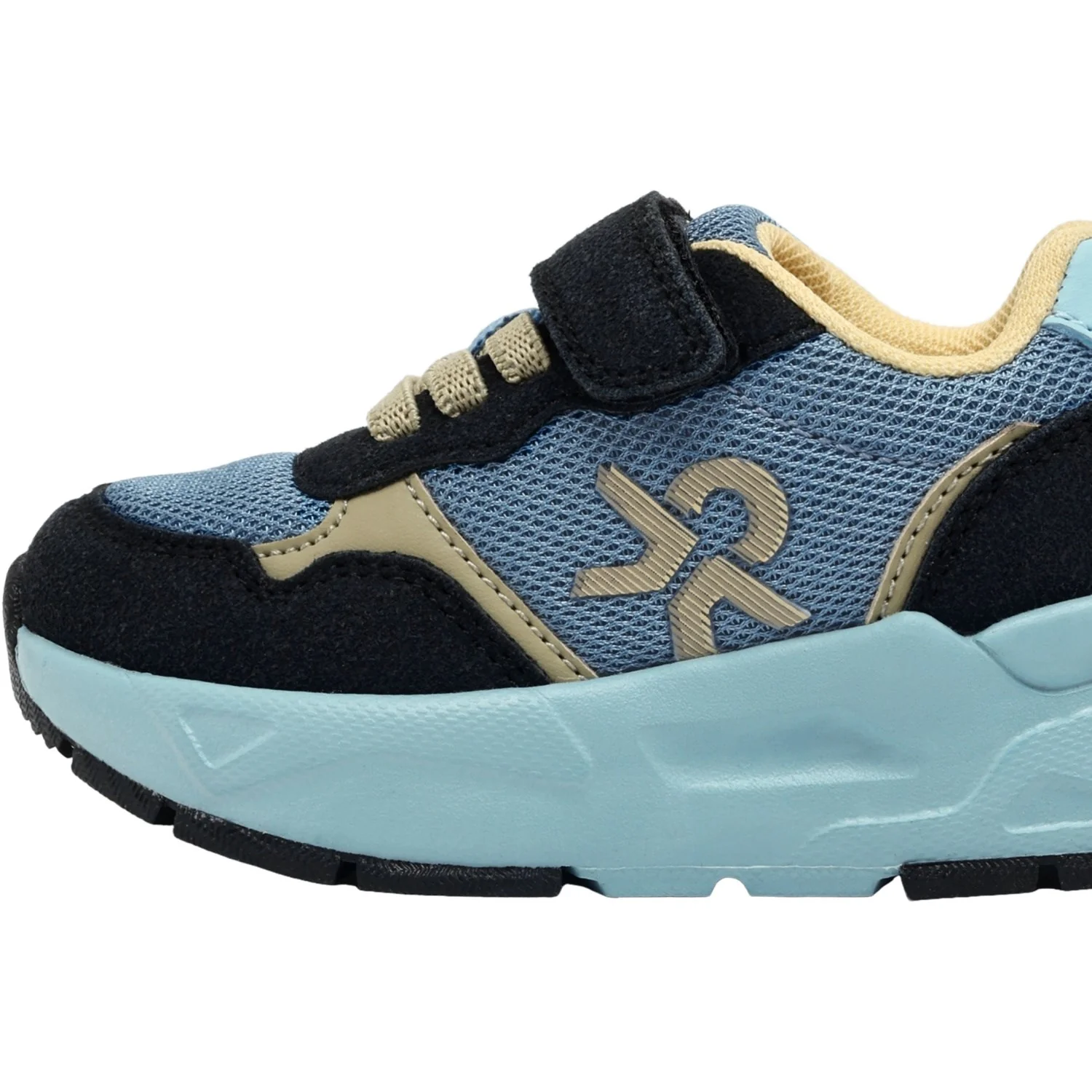 Color Kids Coronet Blue Shoes W. Velcro - Image 2