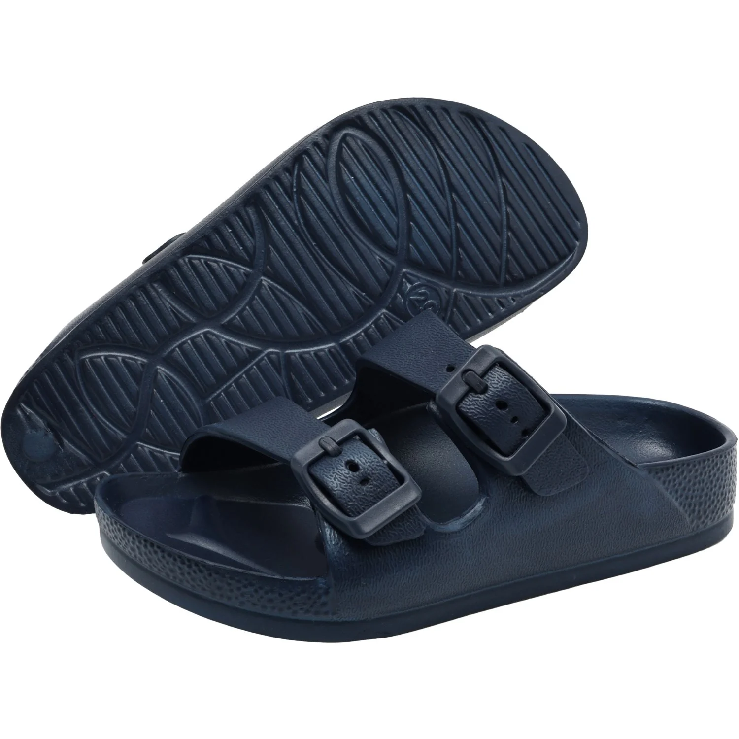 Color Kids Dress Blues Sandals W. Buckles - Image 3