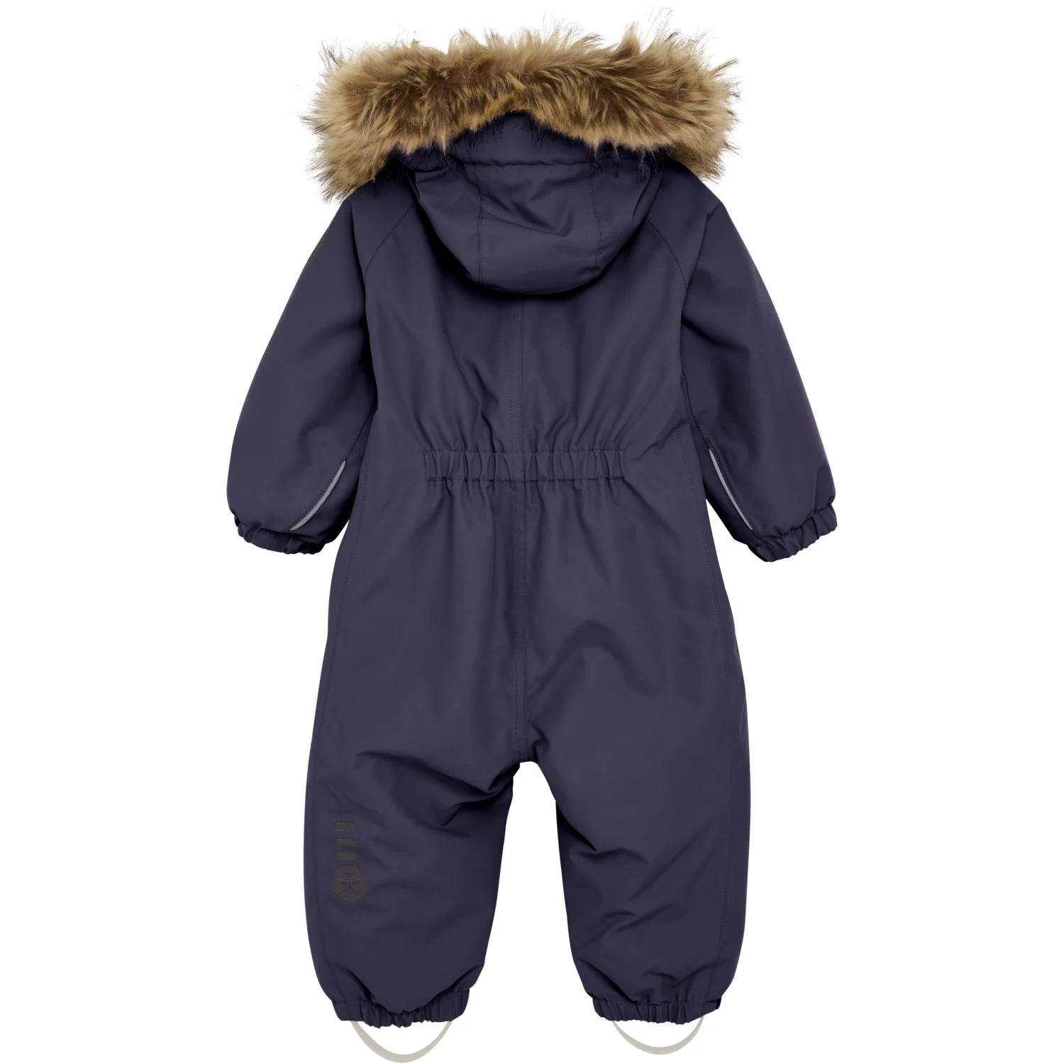 Color Kids Graystone Baby Coverall W. Fake Fur - Image 2