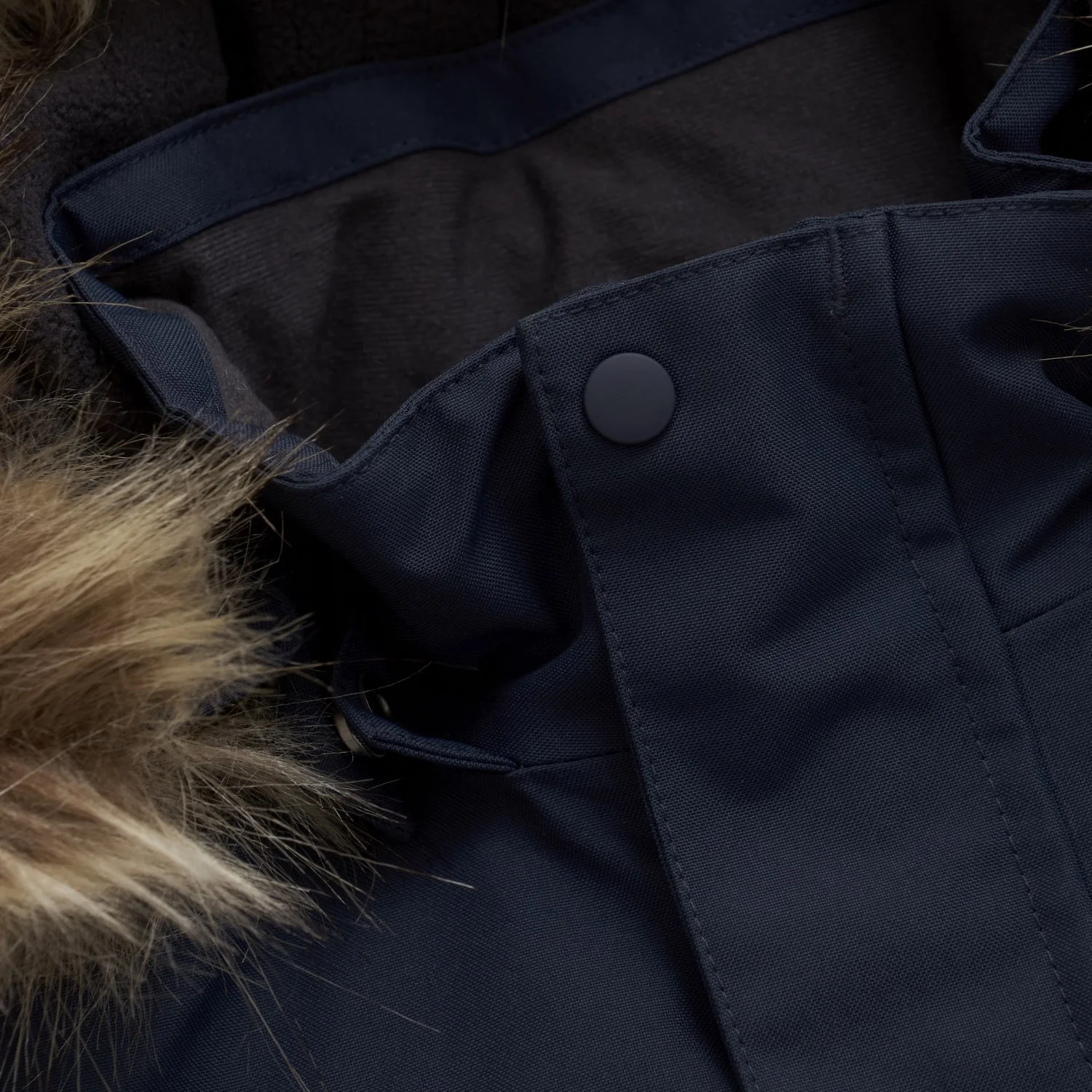 Color Kids Total Eclipse Parka W. Fake Fur - Image 2