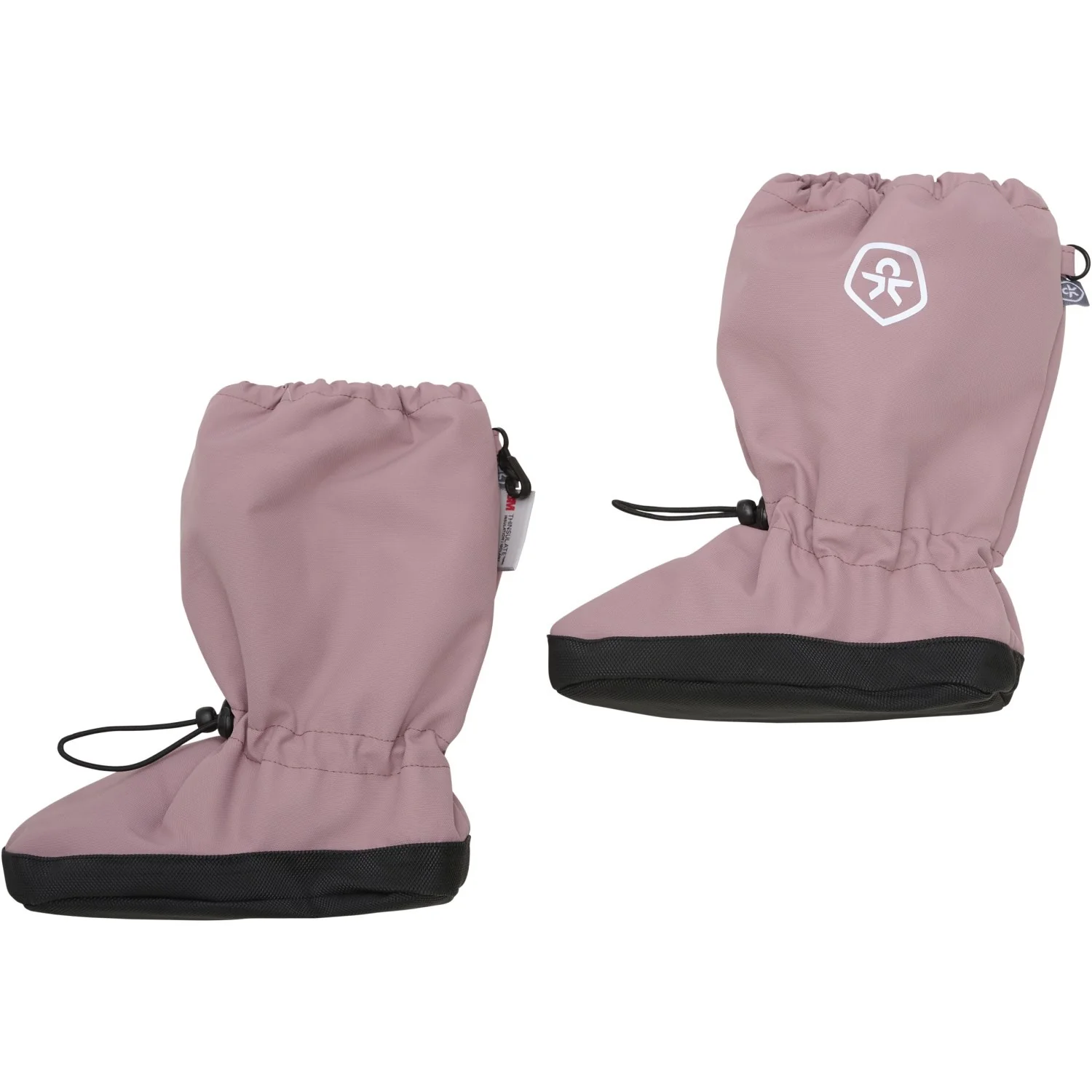 Color Kids Woodrose Footies W. Anti Slip - Image 2