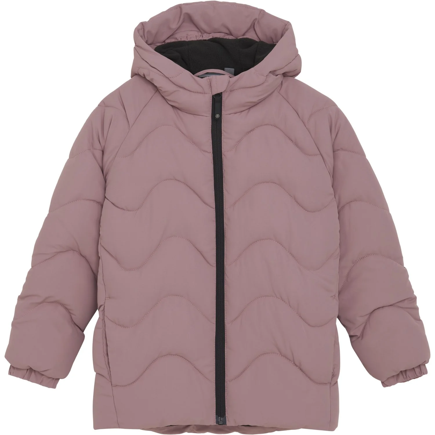 Color Kids Woodrose Jacket W. Hood - Quilt