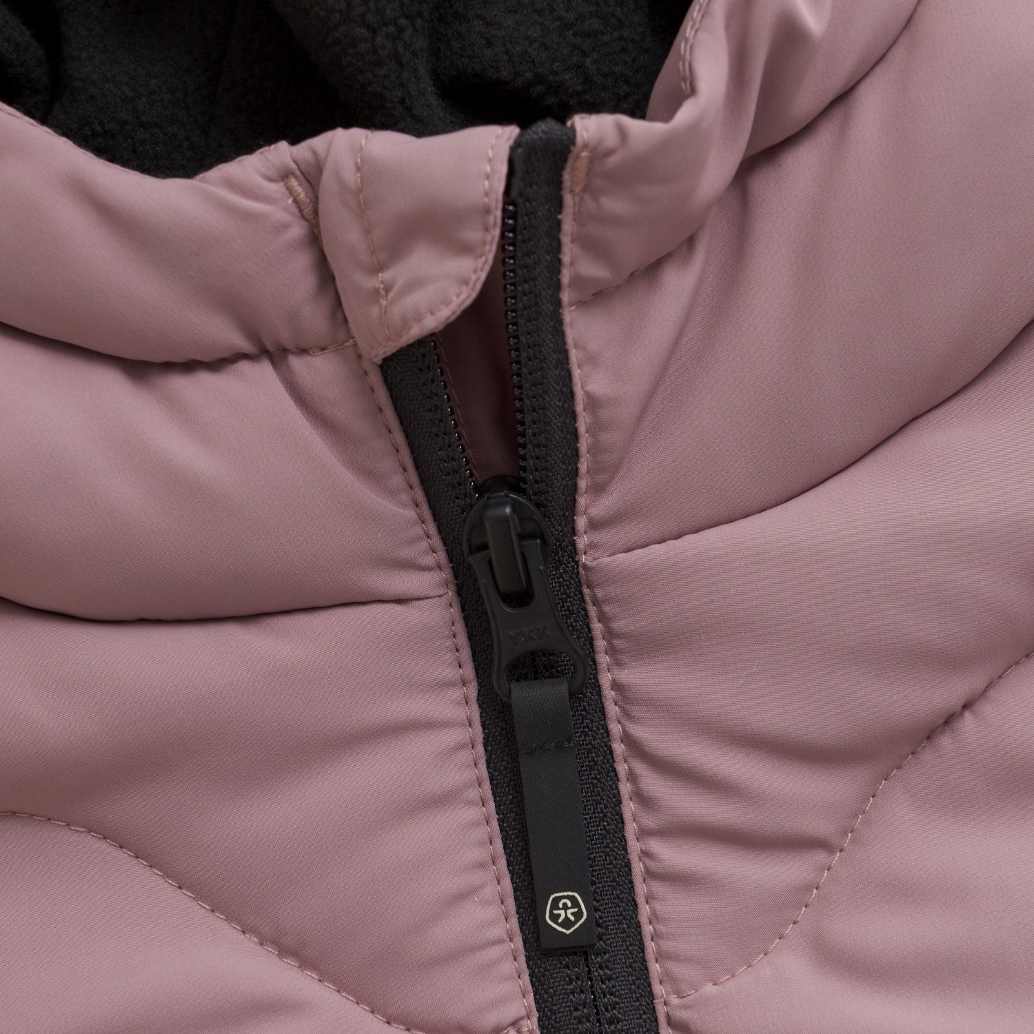 Color Kids Woodrose Jacket W. Hood - Quilt - Image 2