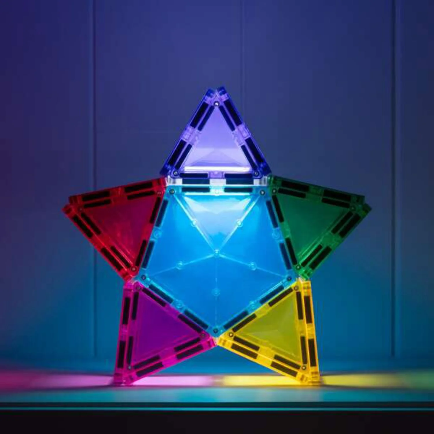 Connetix Multicolour Light Star Pack 28 Pcs - Image 3
