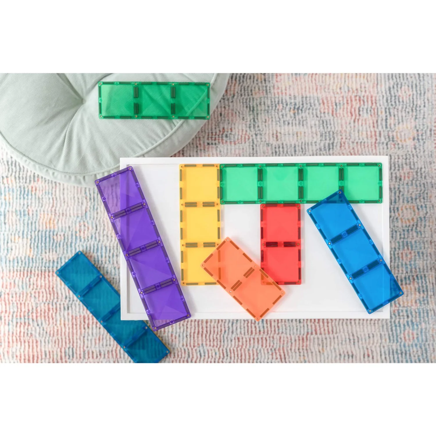 Connetix Rainbow Rectangle Pack 18 Pieces - Image 4