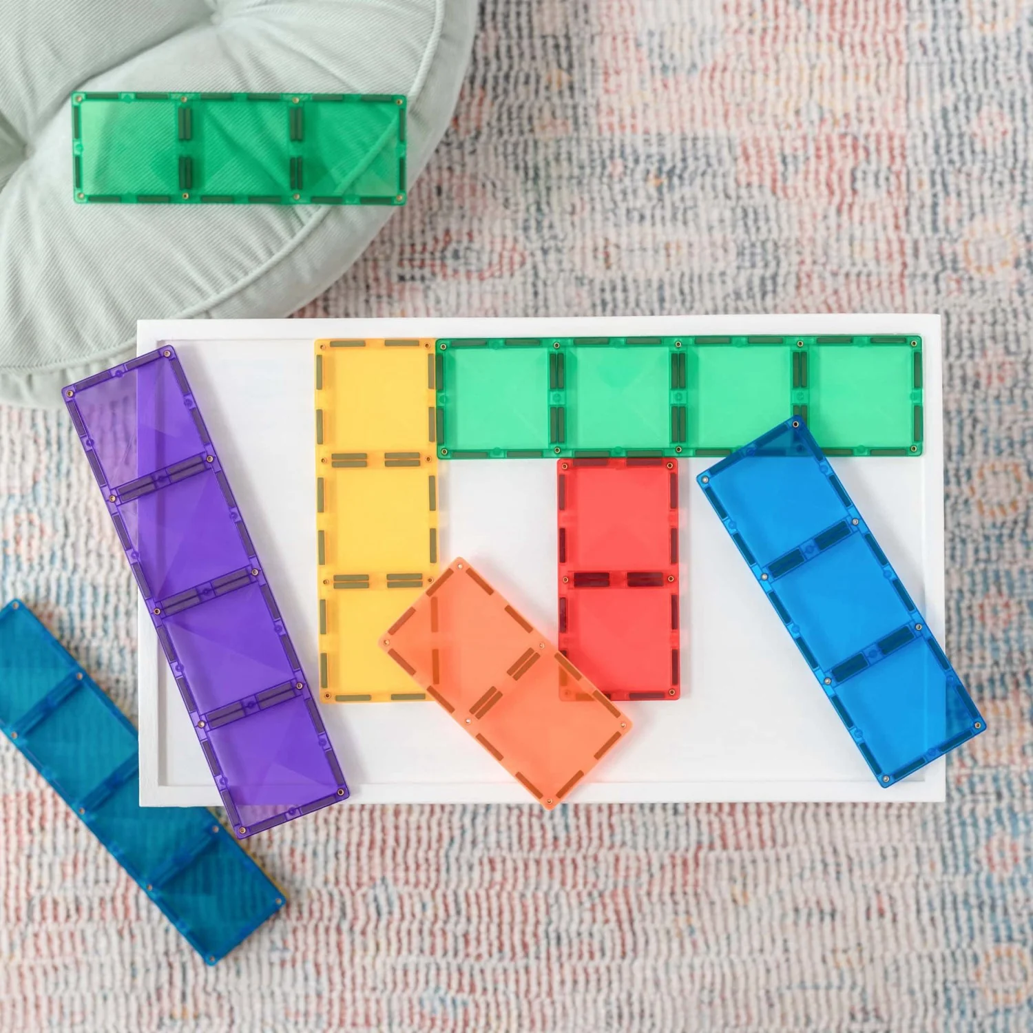 Connetix Rainbow Rectangle Pack 18 Pieces - Image 5
