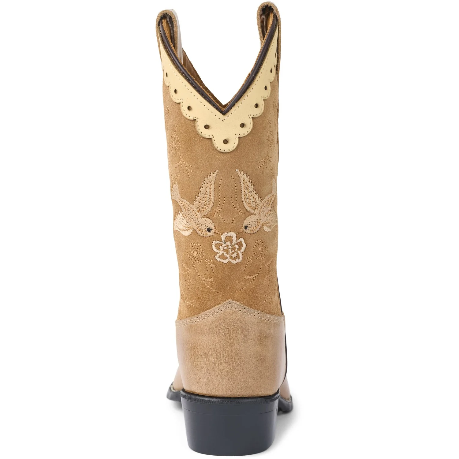 COPENHAGEN COLORS Beige Suede Limited Cowboy Boots High - Image 11