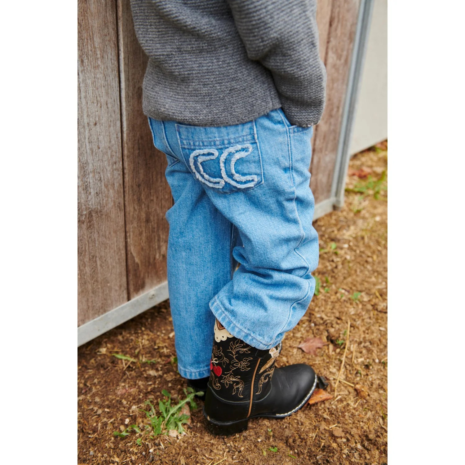 COPENHAGEN COLORS Black Dove Limited Cowboy Boots - Image 6