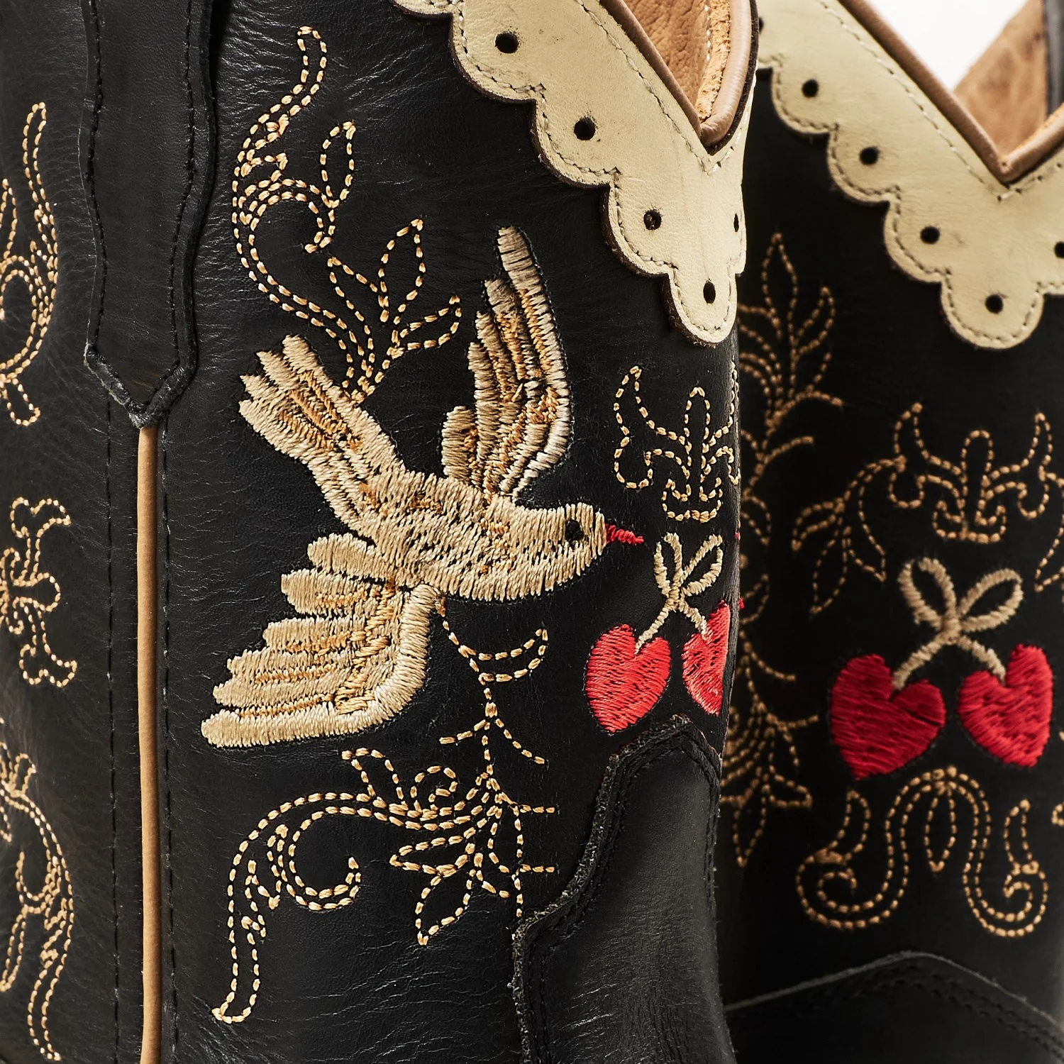 COPENHAGEN COLORS Black Dove Limited Cowboy Boots - Image 7