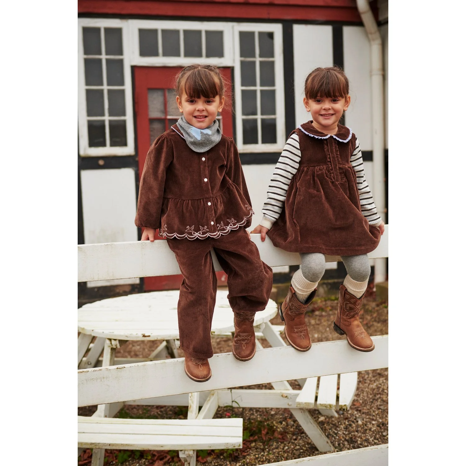 COPENHAGEN COLORS Cognac Bow Limited Ranger Boots W. Warm Lining - Image 4