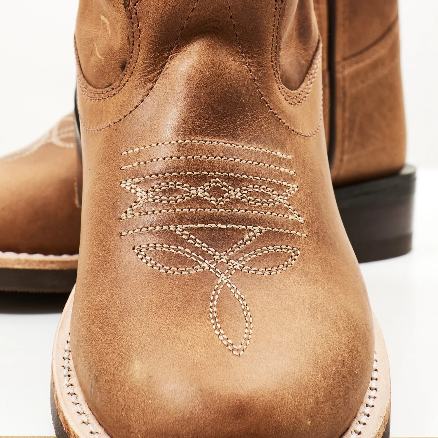 COPENHAGEN COLORS Cognac Bow Limited Ranger Boots W. Warm Lining - Image 7