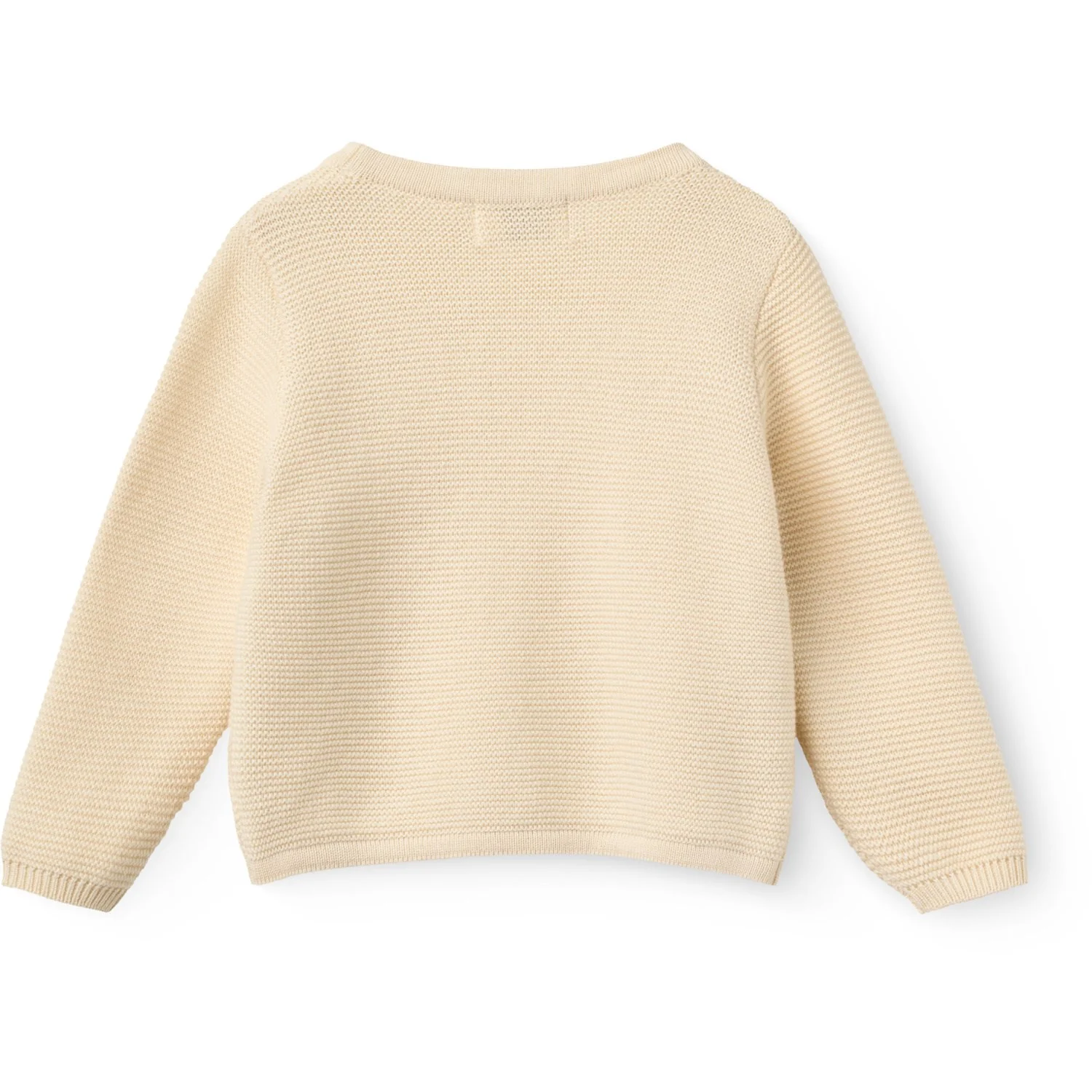 COPENHAGEN COLORS Cream Baby Cross-Over Cardigan - Image 2