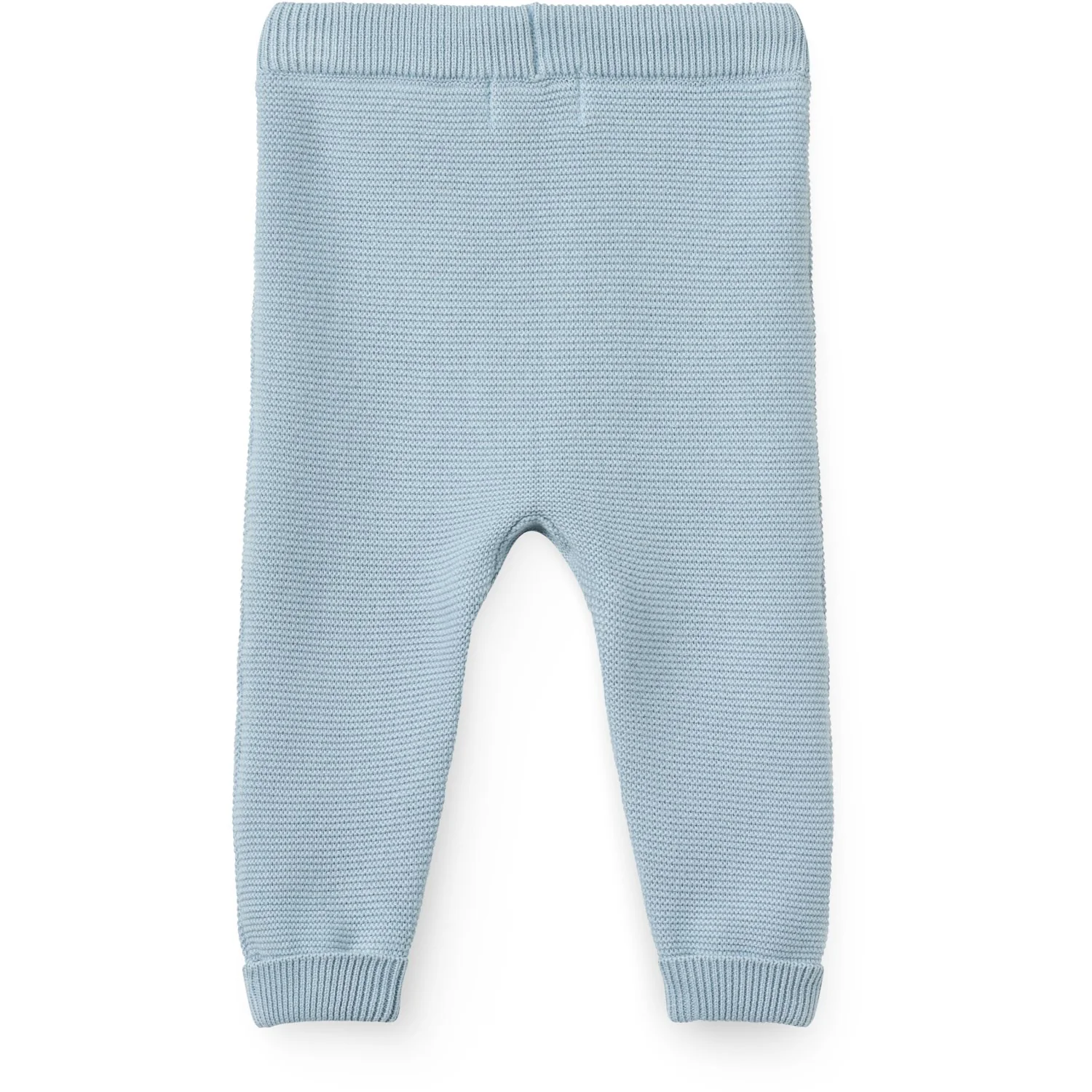 COPENHAGEN COLORS Dusty Blue Cotton Baby Leggings - Image 2