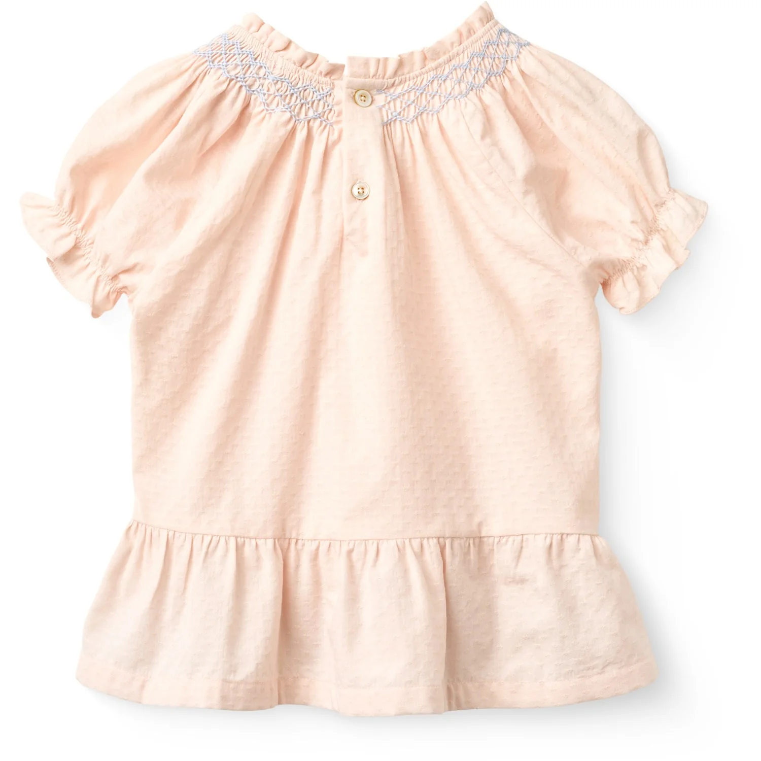 COPENHAGEN COLORS Dusty Rose Comb. Blouse W. Smock W. Emb. - Image 8