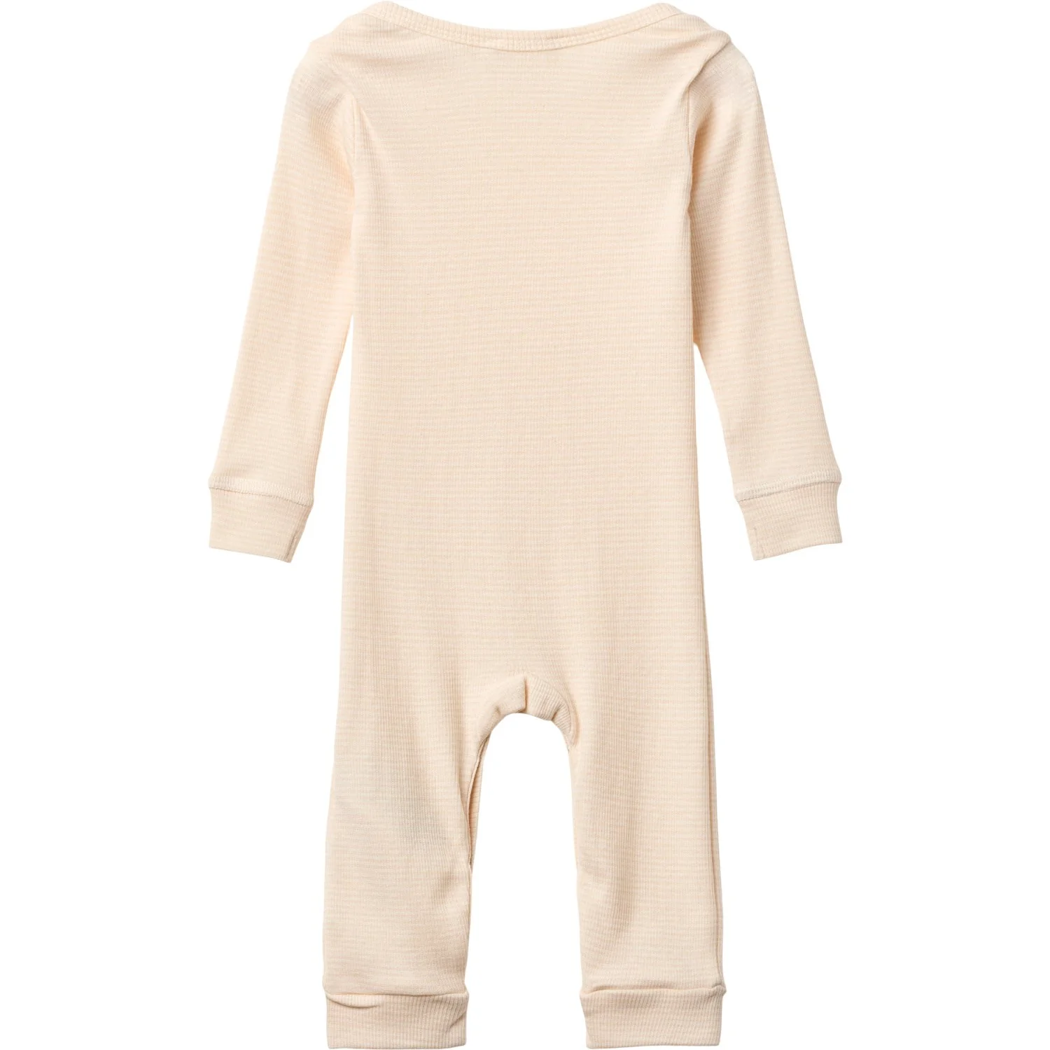 COPENHAGEN COLORS Dusty Rose/Cream Stripe Modal Full Body Romper - Image 3