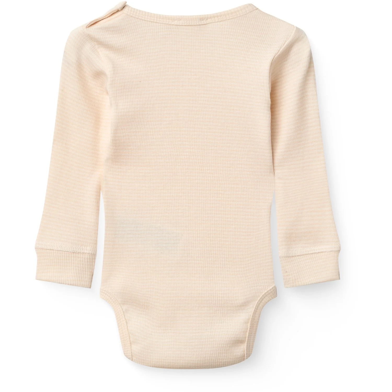 COPENHAGEN COLORS Dusty Rose/Cream Stripe Modal Rib Ls Body - Image 3