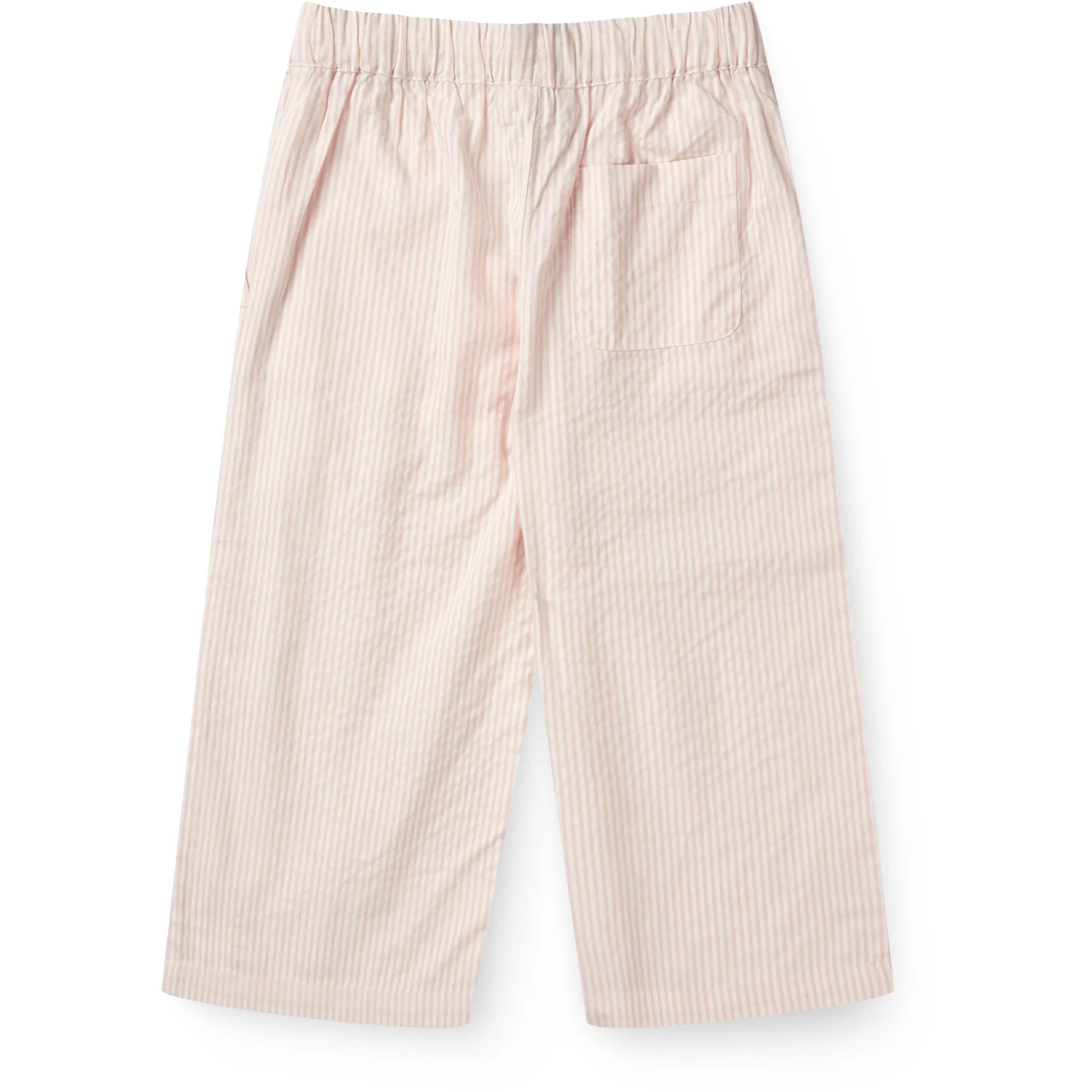 COPENHAGEN COLORS Dusty Rose W Cream Stripe Seersucker Pajama Pants - Image 3