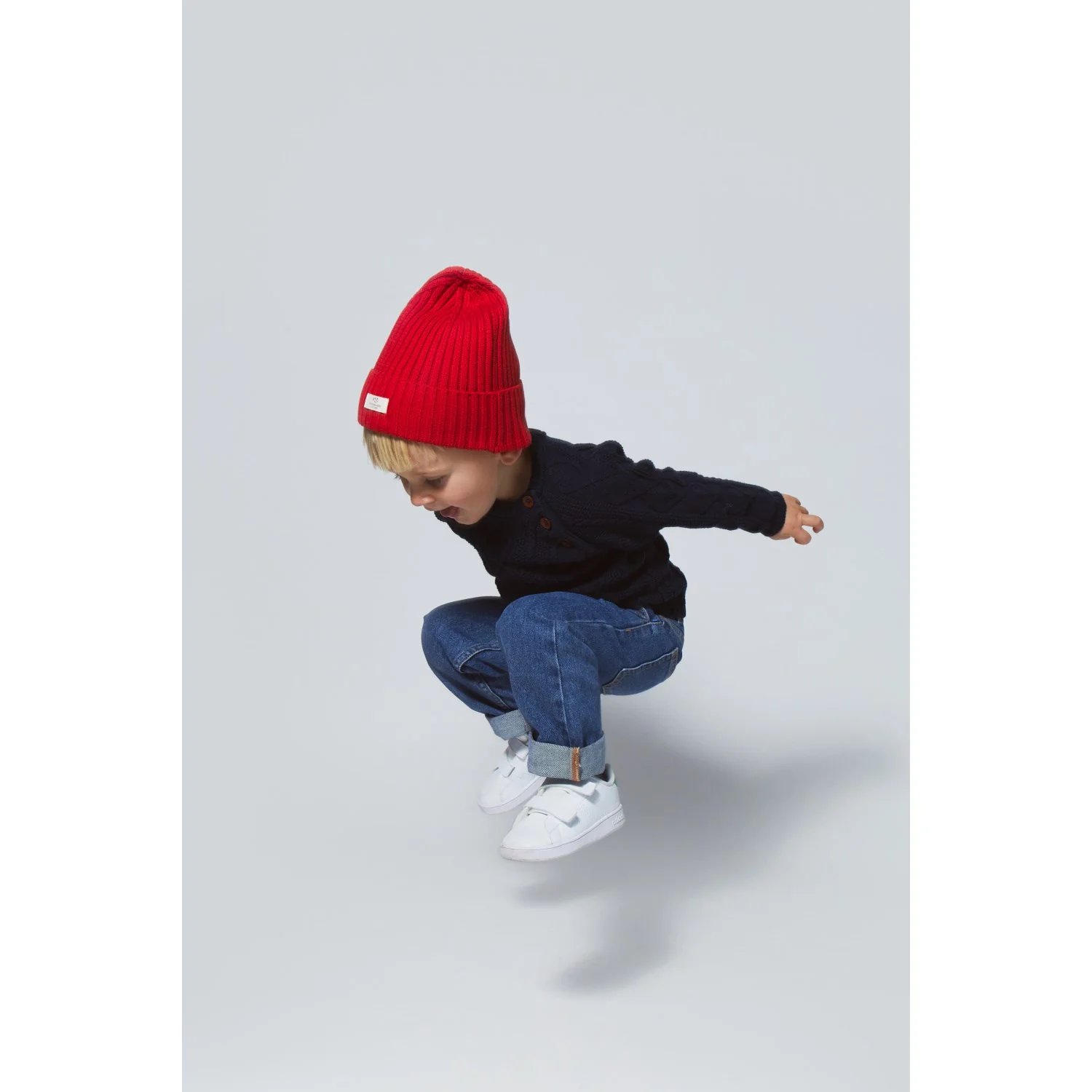 Copenhagen Colors Indigo Blue Washed Organic Junior Jeans Regular Fit - Image 5
