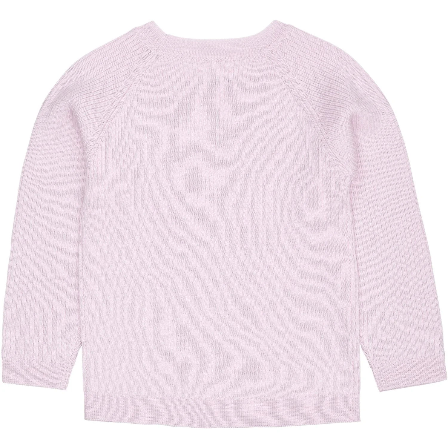 COPENHAGEN COLORS Lavender Merino Classic Rib Blouse - Image 2