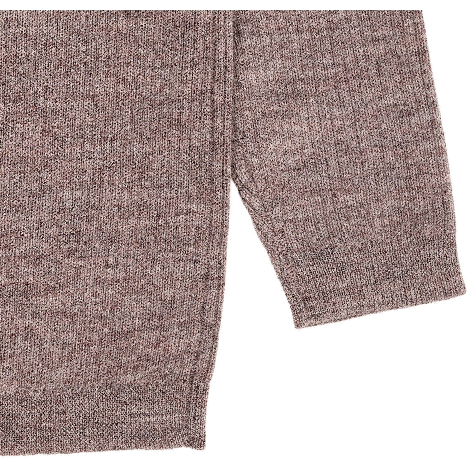 Copenhagen Colors Natural Melange Merino Classic Rib Blouse - Image 6