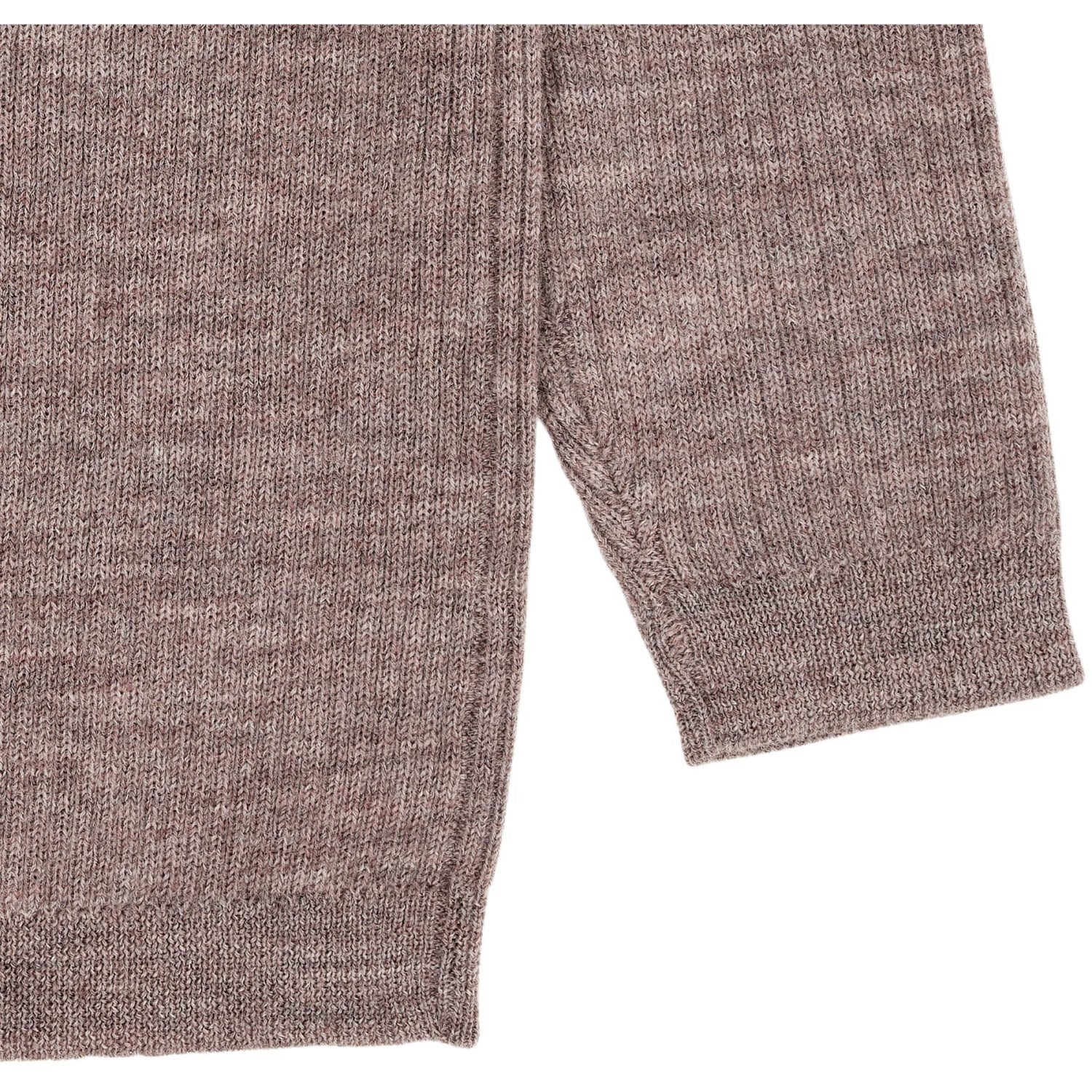 Copenhagen Colors Natural Melange Merino Classic Rib Blouse - Image 3