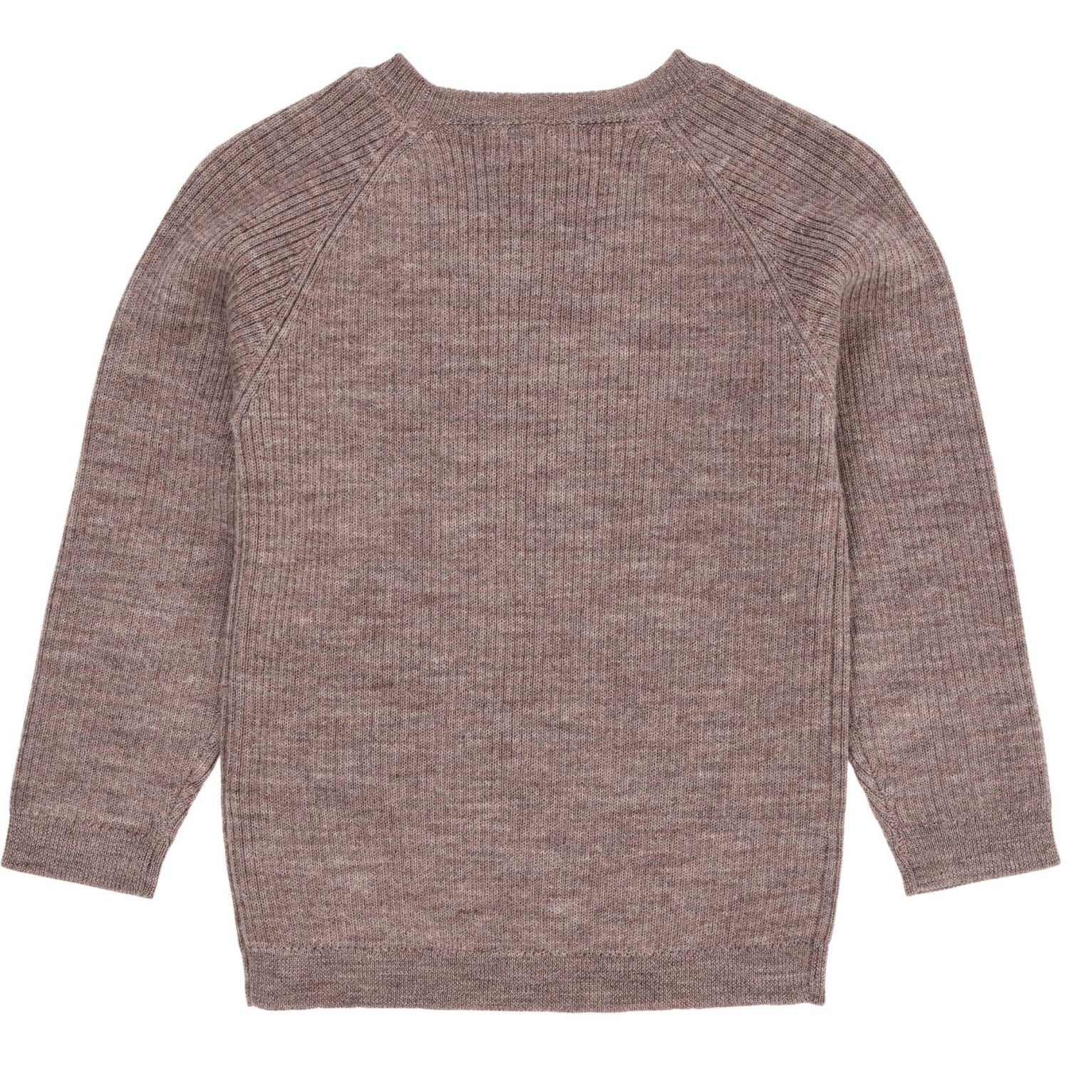 Copenhagen Colors Natural Melange Merino Classic Rib Blouse - Image 4