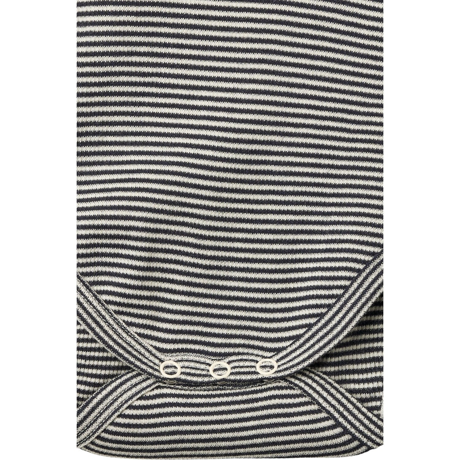 COPENHAGEN COLORS Navy Stripe Stripe Modal Rib Ss Body - Image 2