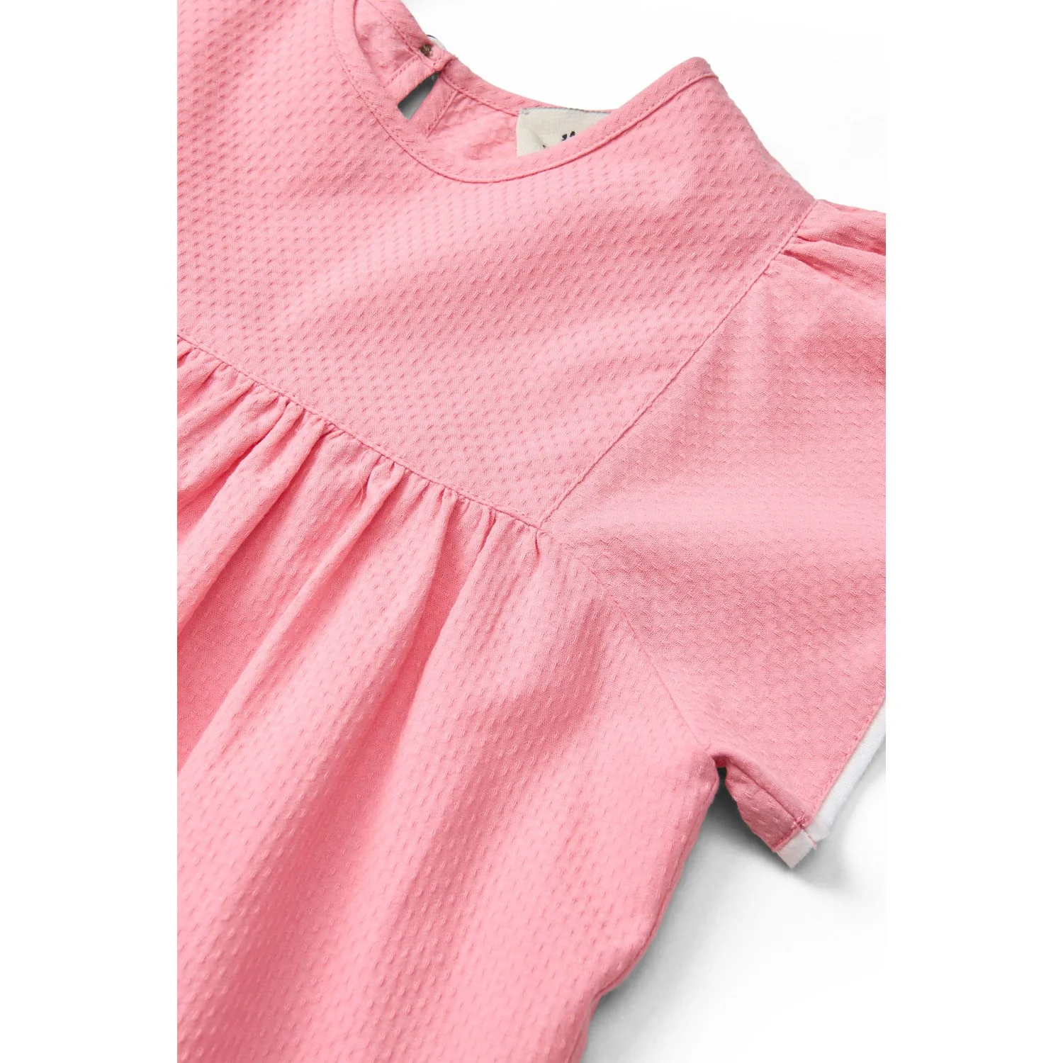 COPENHAGEN COLORS Pink Comb. Blouse W. Contrast Piping - Image 10