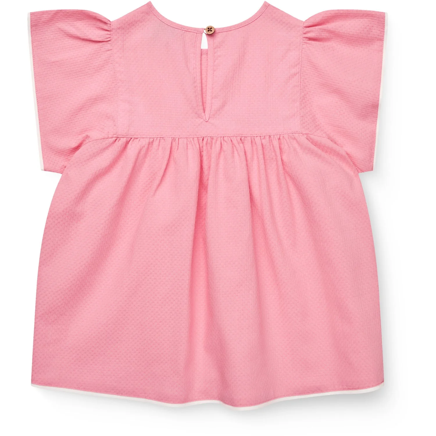 COPENHAGEN COLORS Pink Comb. Blouse W. Contrast Piping - Image 11