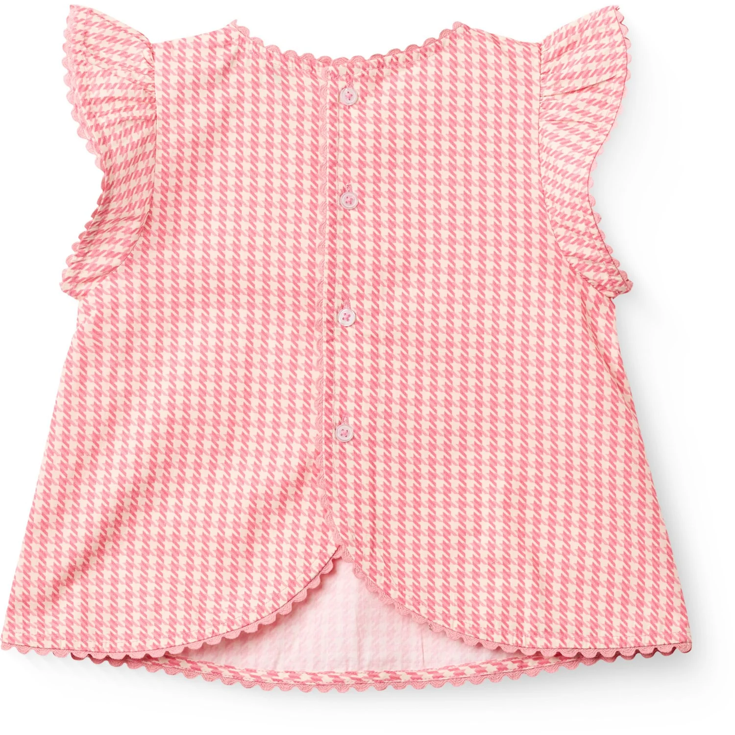 COPENHAGEN COLORS Pink Houndstooth Mini Houndstooth Deco Set - Image 4