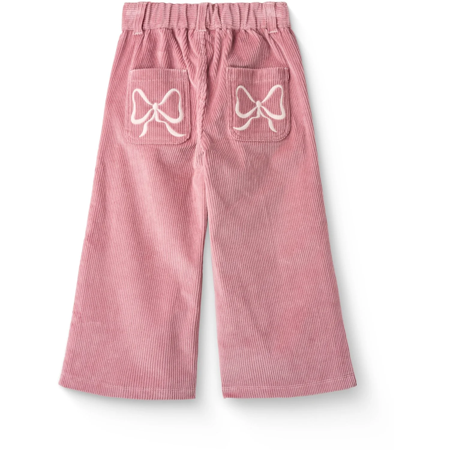 COPENHAGEN COLORS Rose Comb Corduroy Pant W. Wide Leg & Emb. At Backside Pocket - Image 7