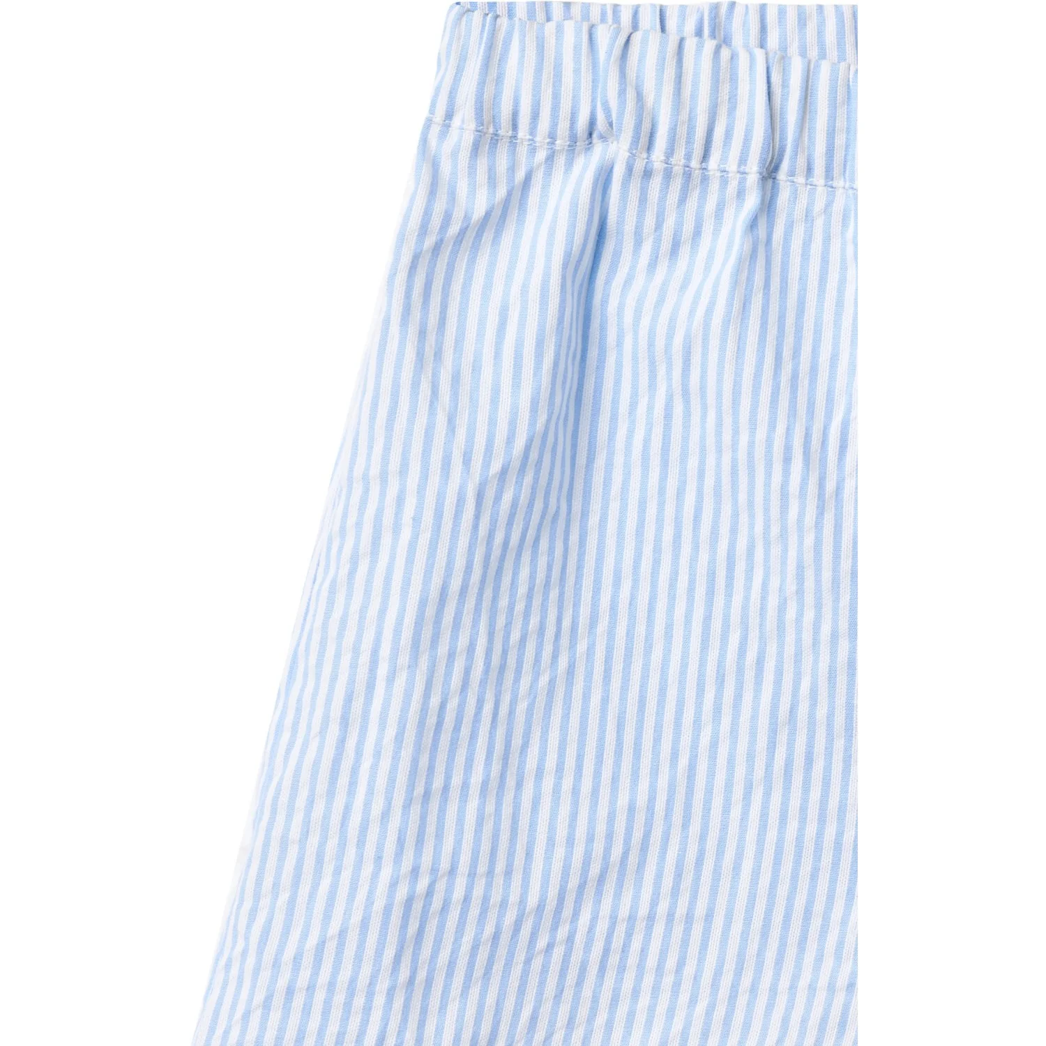 COPENHAGEN COLORS Sky Blue W Cream Stripe Seersucker Deco Set - Image 9