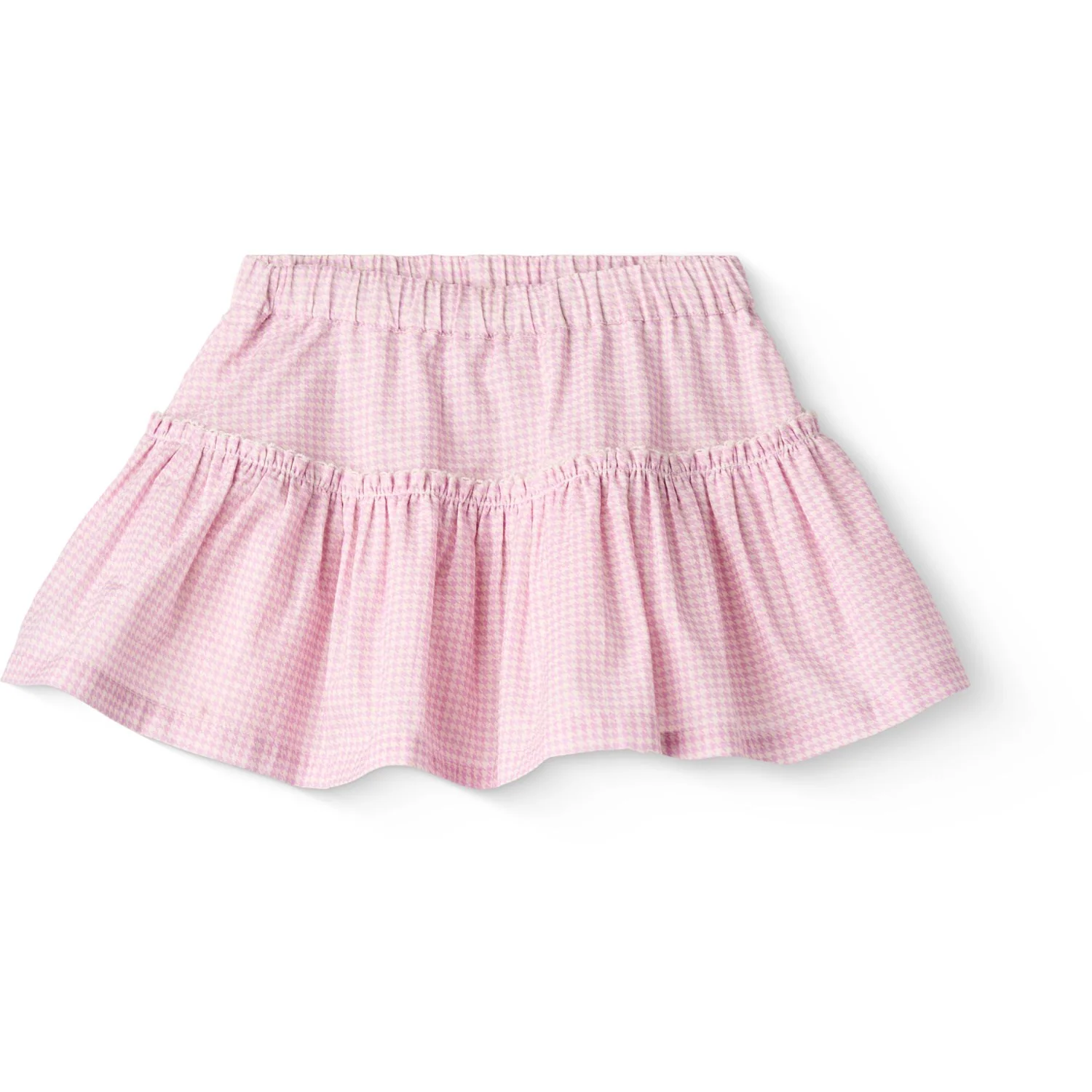 COPENHAGEN COLORS Syringa Comb. Houndstooth Skirt W. Tulle