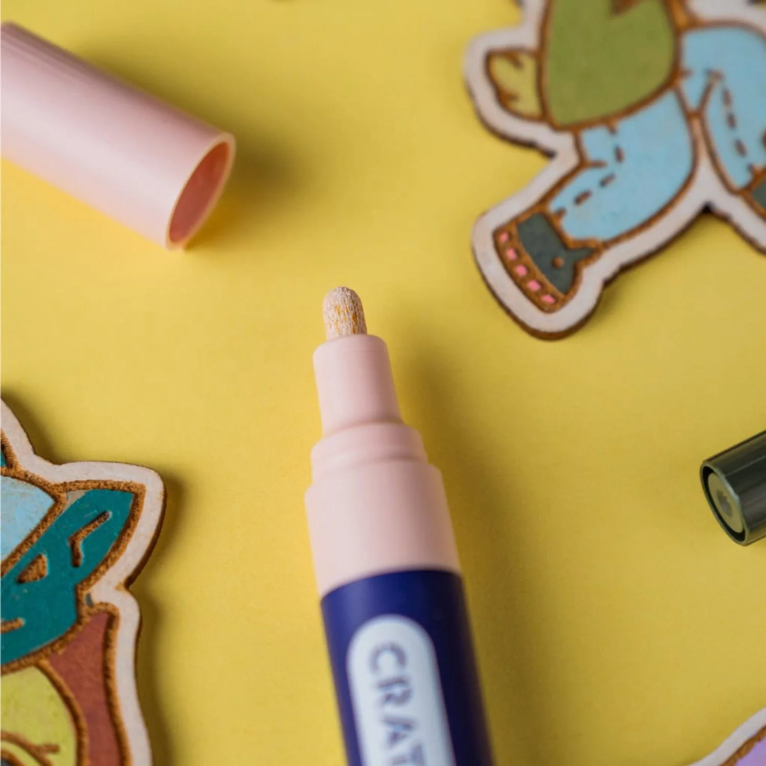 Crateit Pastel Markers 1mm 6 Pack - Image 3