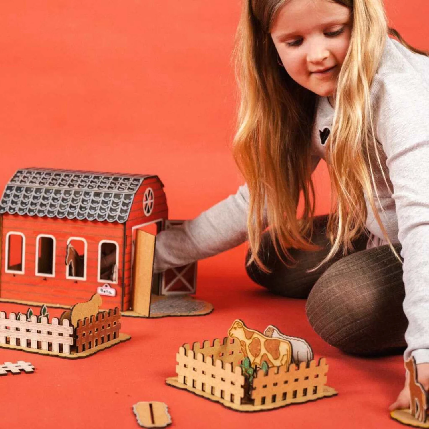 Crateit The Farm Wooden Toy Harvest Time - Image 6