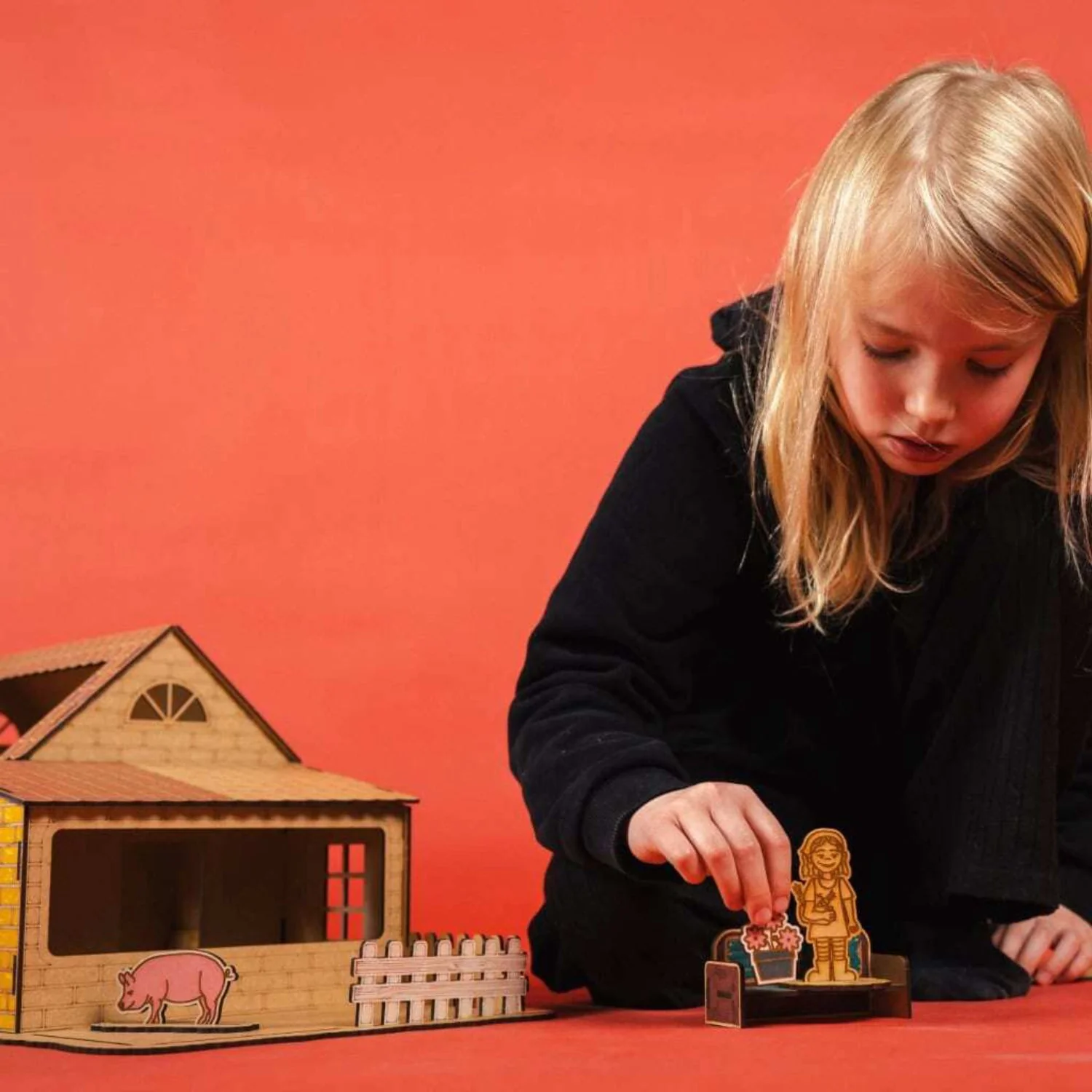 Crateit The Farm Wooden Toy The Farmhouse - Image 5