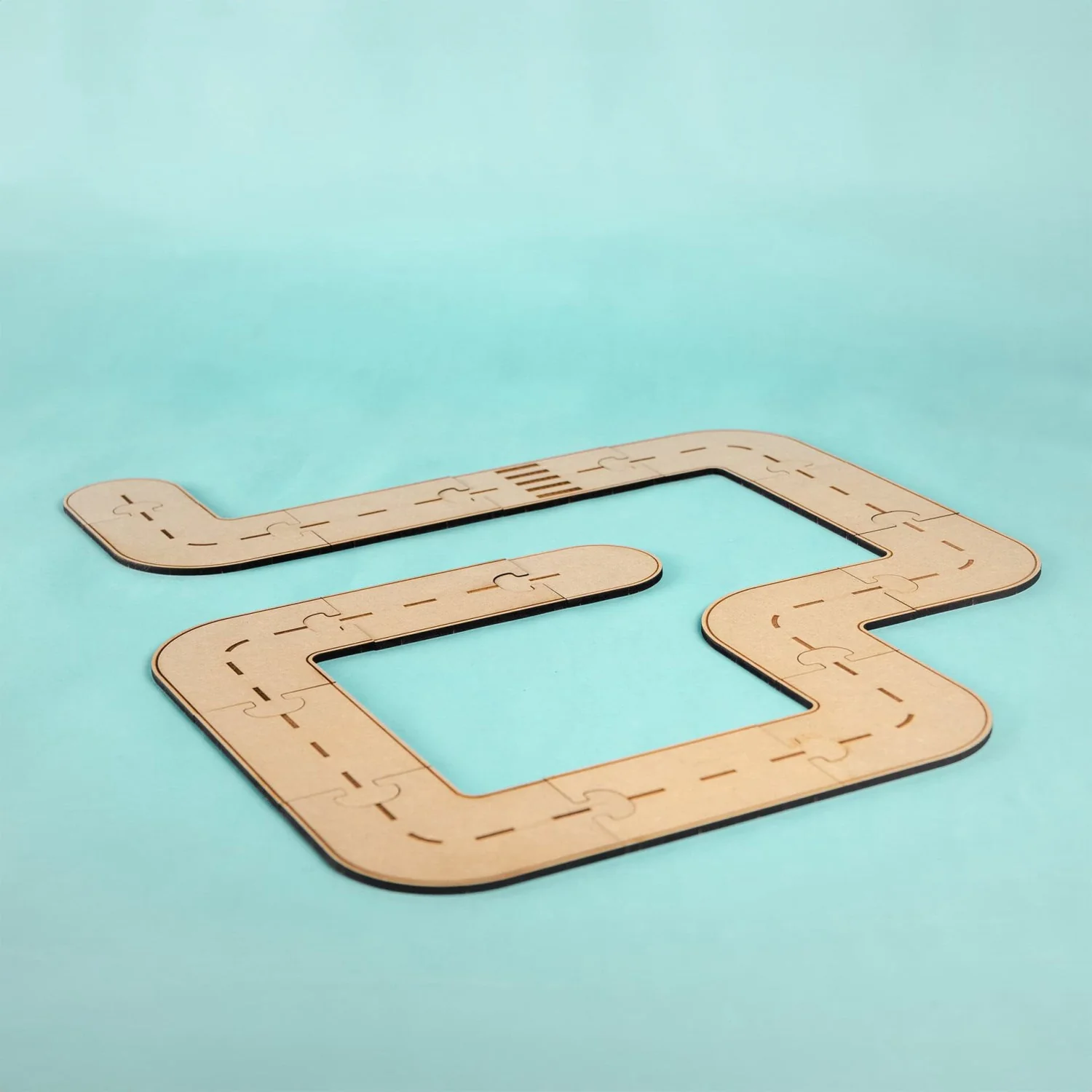 Crateit Town Wooden Toy Adventure Track Extension - Image 4