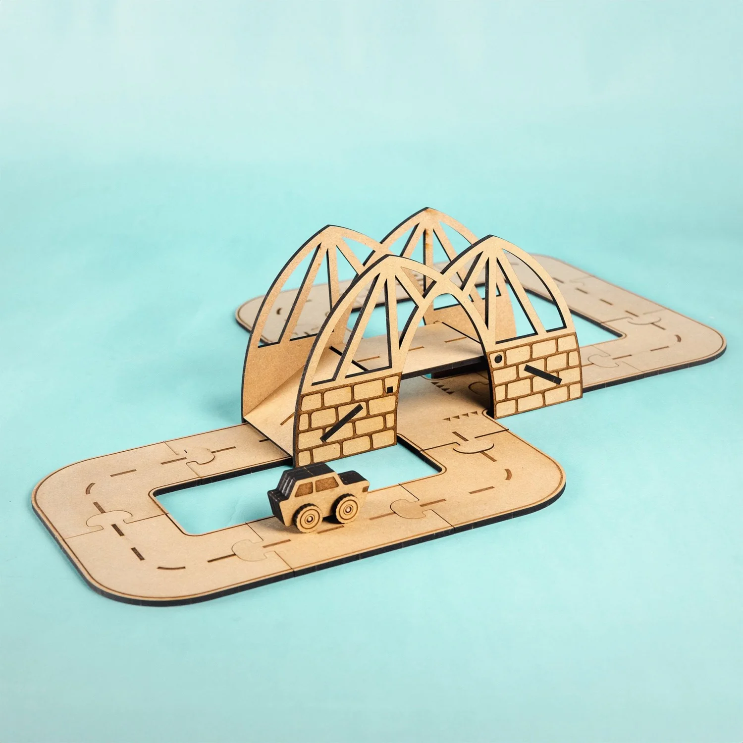 Crateit Town Wooden Toy Dreamy Drawbridge - Image 5