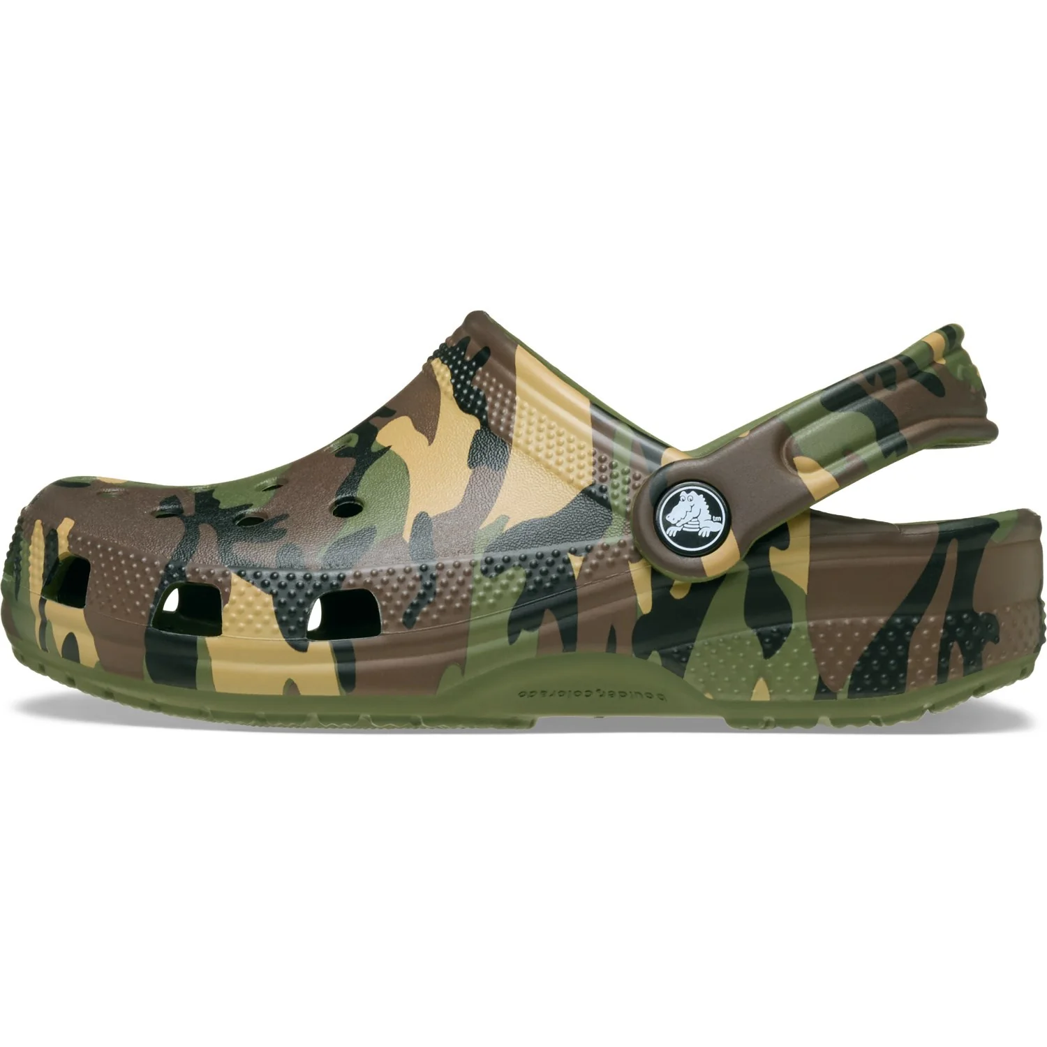 Crocs Army Green/Multi Classic Camouflage Clog - Image 4