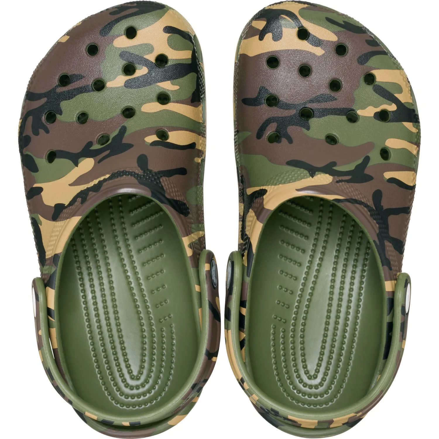 Crocs Army Green/Multi Classic Camouflage Clog - Image 6